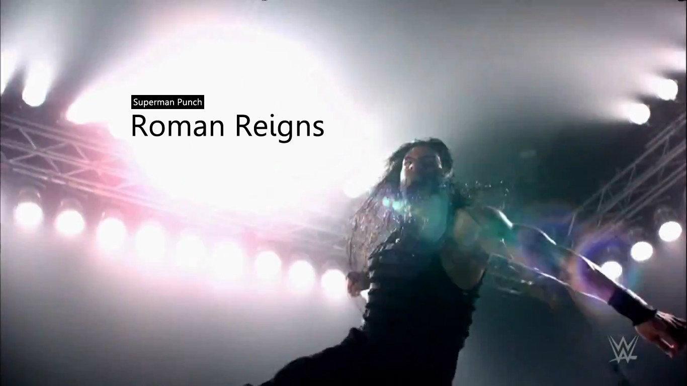 Roman Reigns Superman Punch Wallpaper , free download