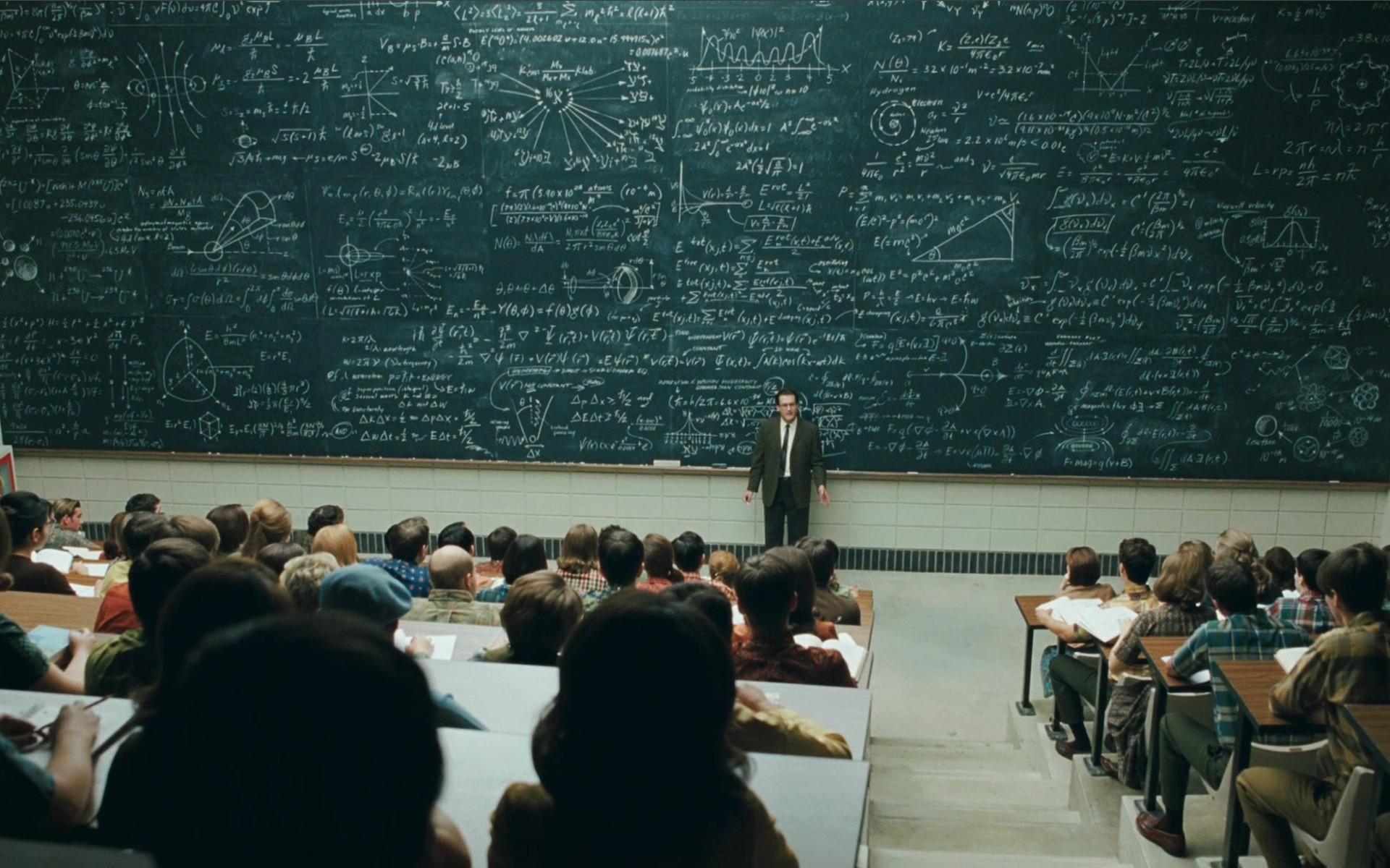 classroom teachers students desk blackboard college wallpaper