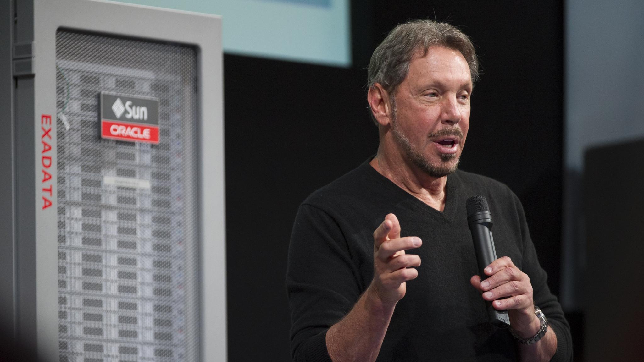 Larry Ellison steps aside as Oracle chief