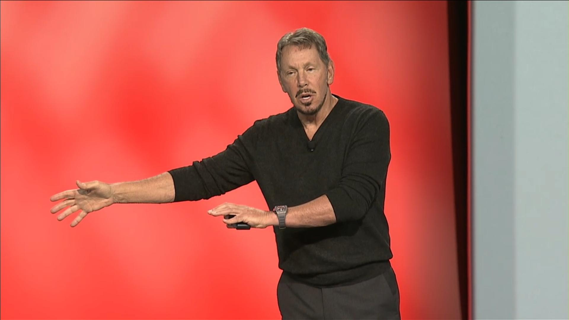 Oracle's Larry Ellison decries poor state of security, says he's