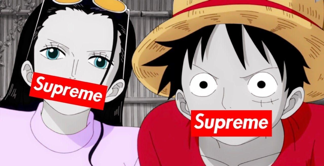 One Piece SUPREME #Onepiece #supreme. Supreme art