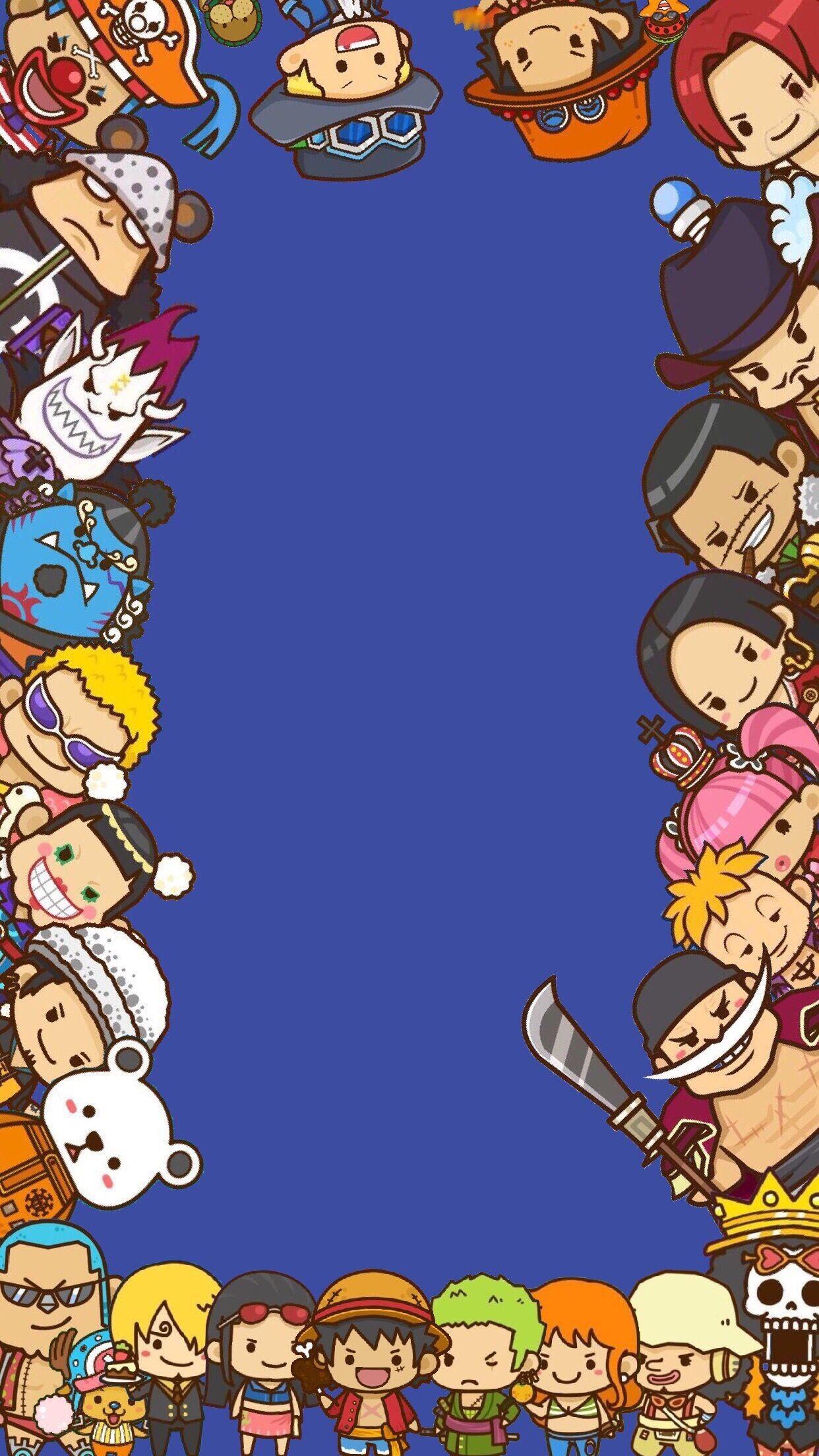 Iphone One Piece Supreme Wallpaper Doraemon