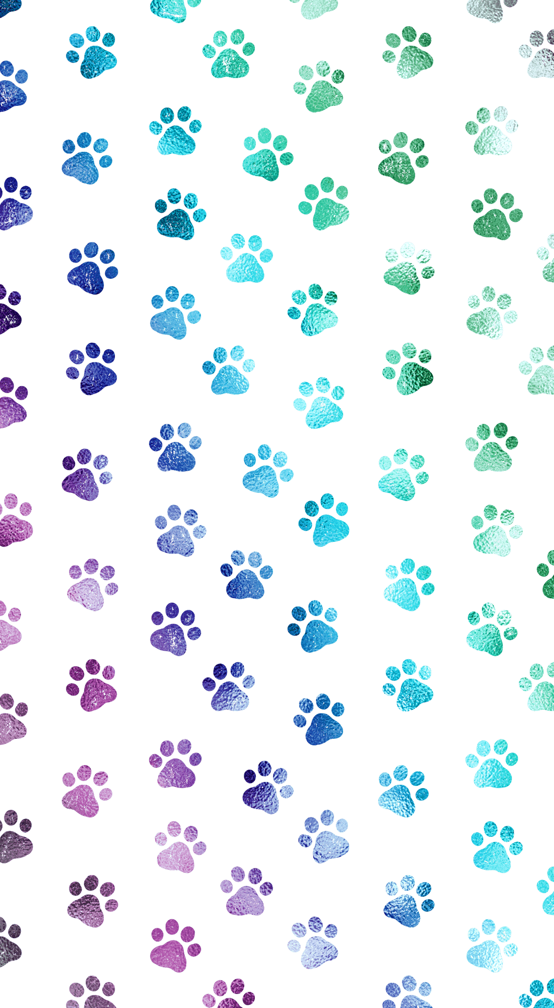 Ombre Paw Prints. CASETiFY animals. Dog wallpaper iphone