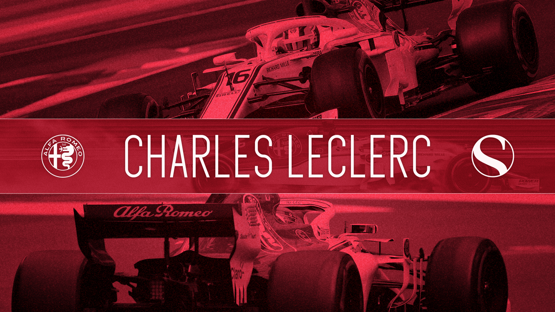 Charles Leclerc desktop wallpaper I made out of boredom. Hopefully not too late for the hypetrain