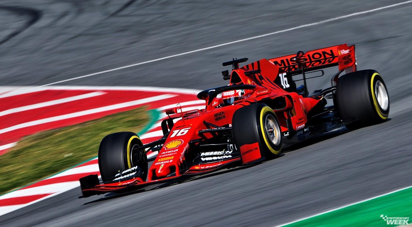 Formula 1: Charles Leclerc: Ferrari are not running 'flat out' yet