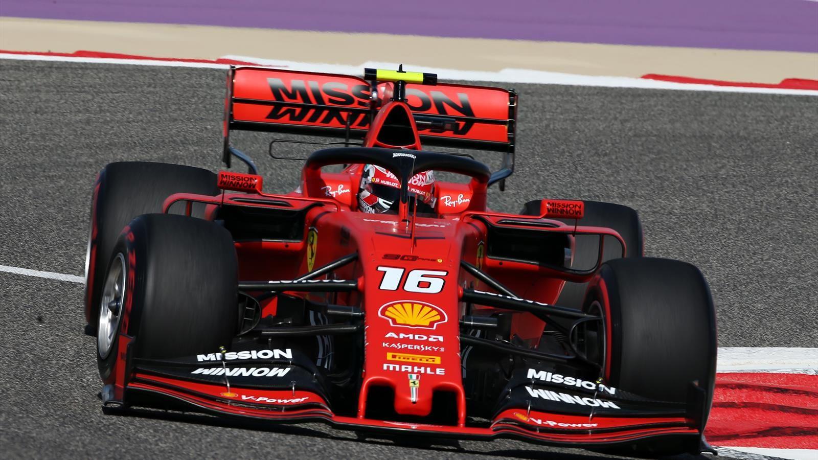 Leclerc Leads Ferrari One Two In Opening Bahrain GP Practice