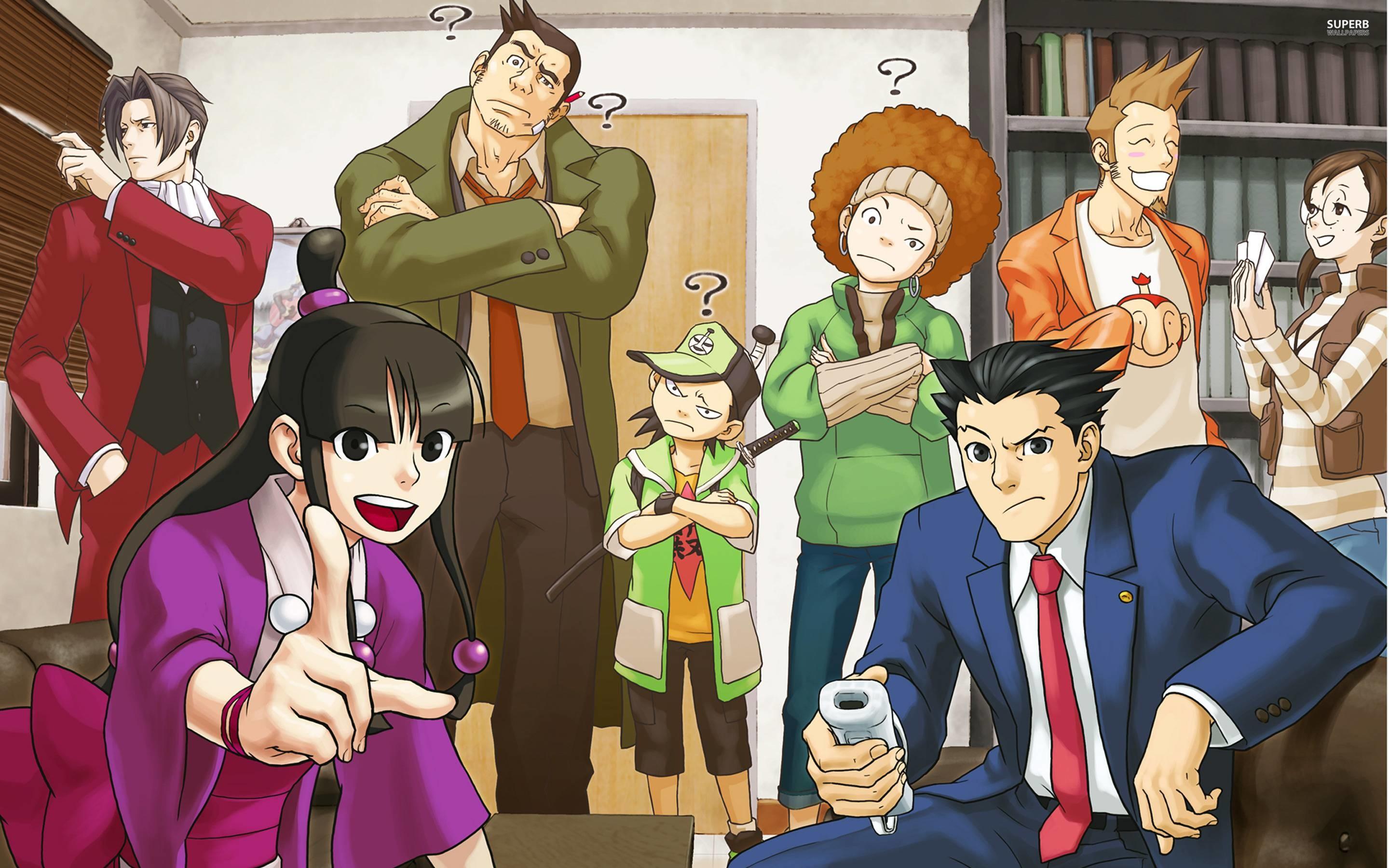 Phoenix Wright Ace Attorney Wallpaper