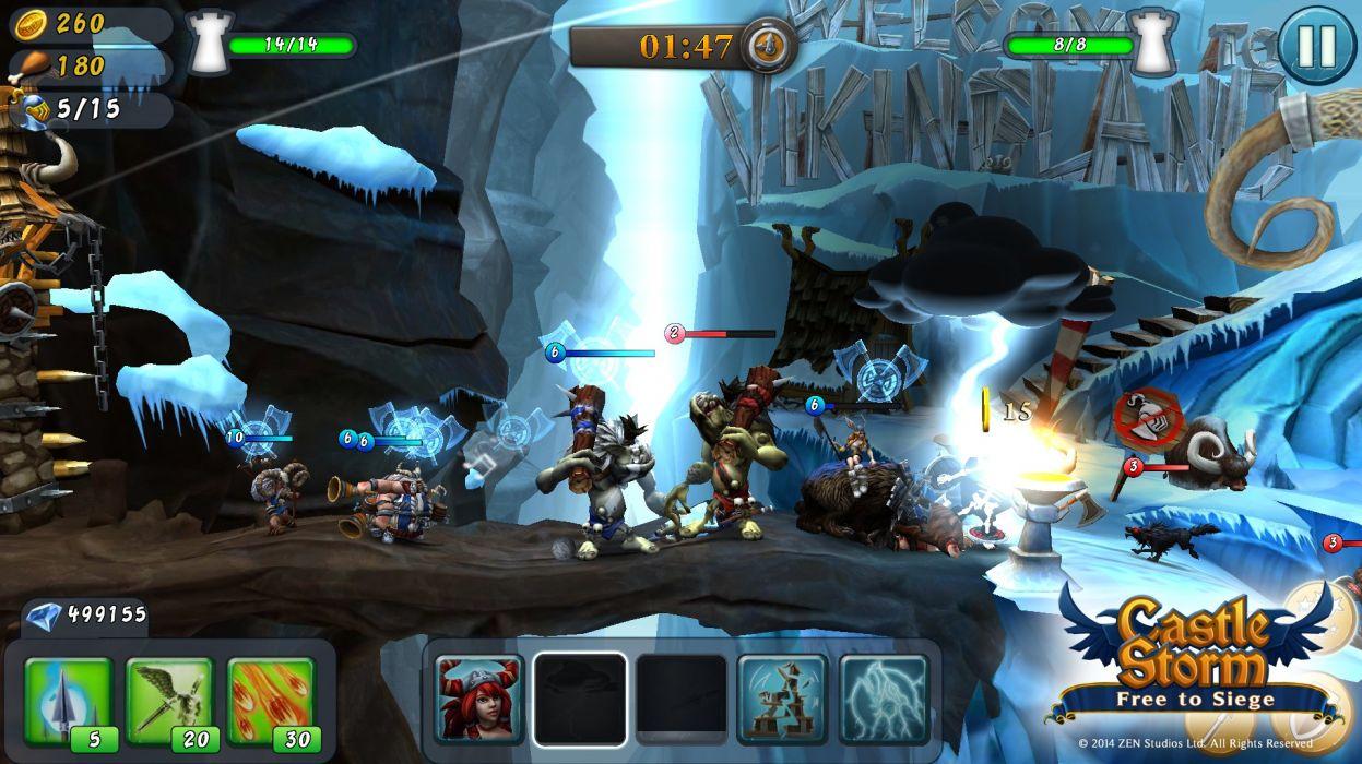 CASTLESTORM 2 D Strategy Real Time Fantasy Physics Destruction