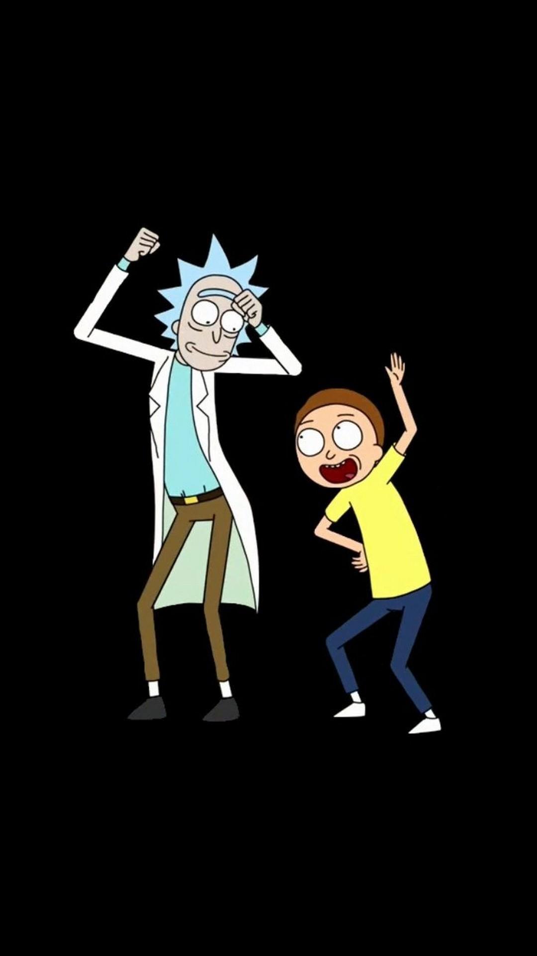 Cool Rick And Morty iPhone Wallpaper 3D iPhone Wallpaper