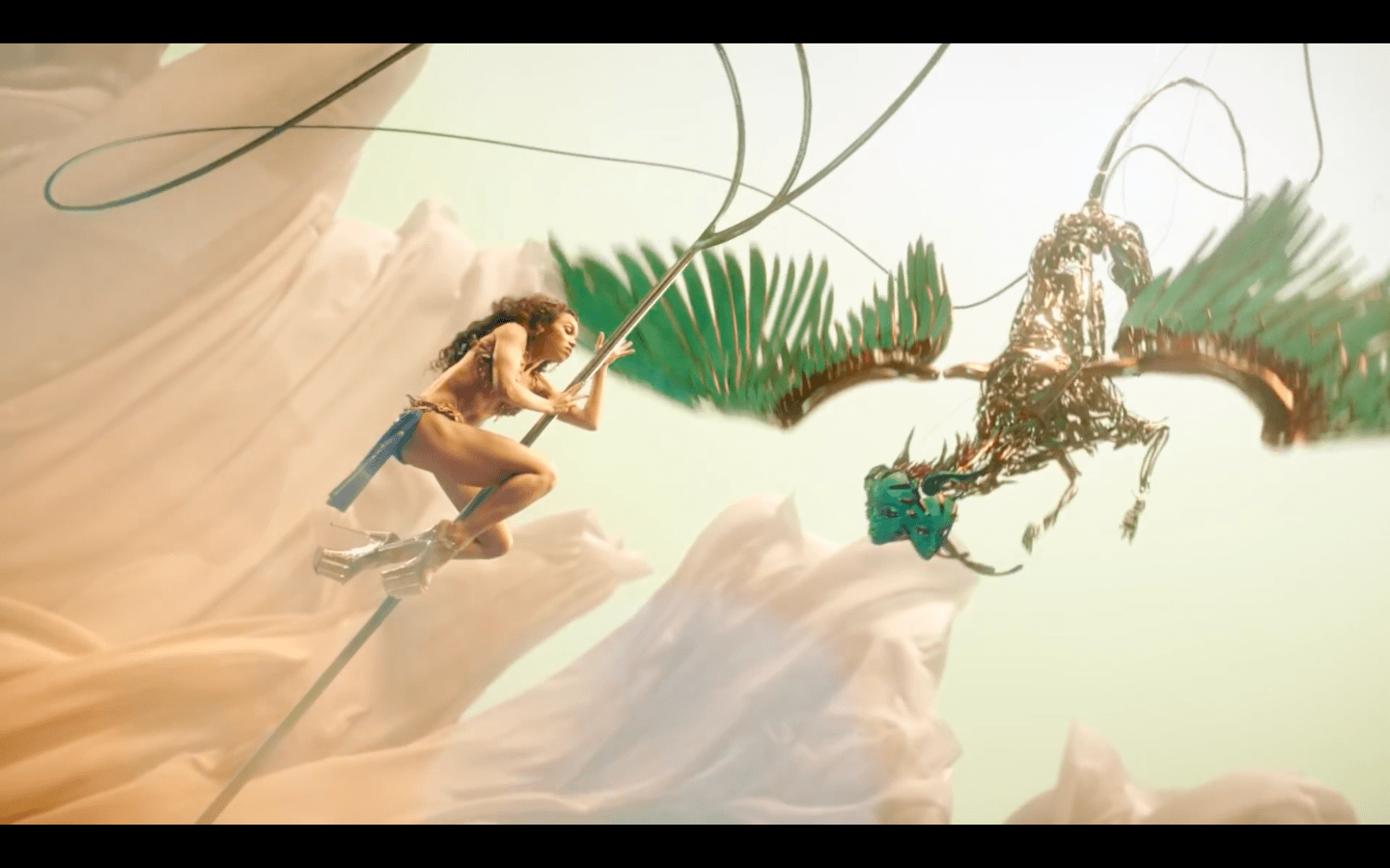 ⚡ FKA Twigs shares metaphorical, breathtaking visuals