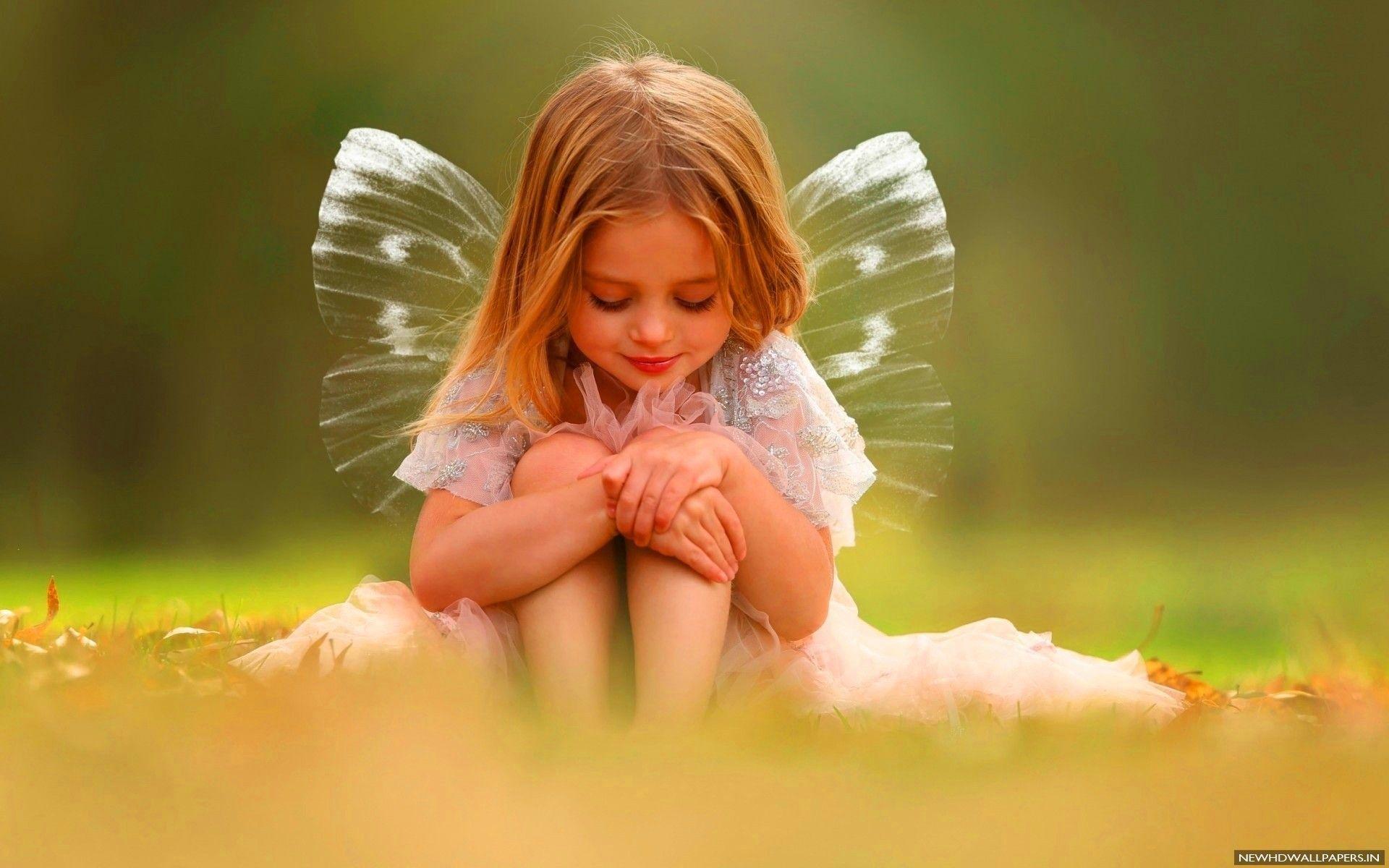 Cute Little Girl HD Wallpaper For PC, Laptop and Mobile