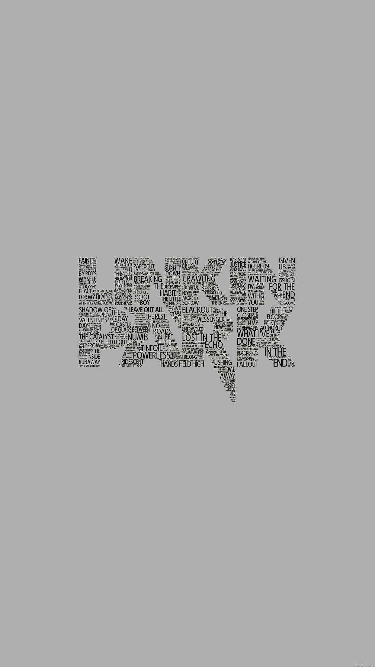 iPhone 6 Wallpaper park legacy dark logo music