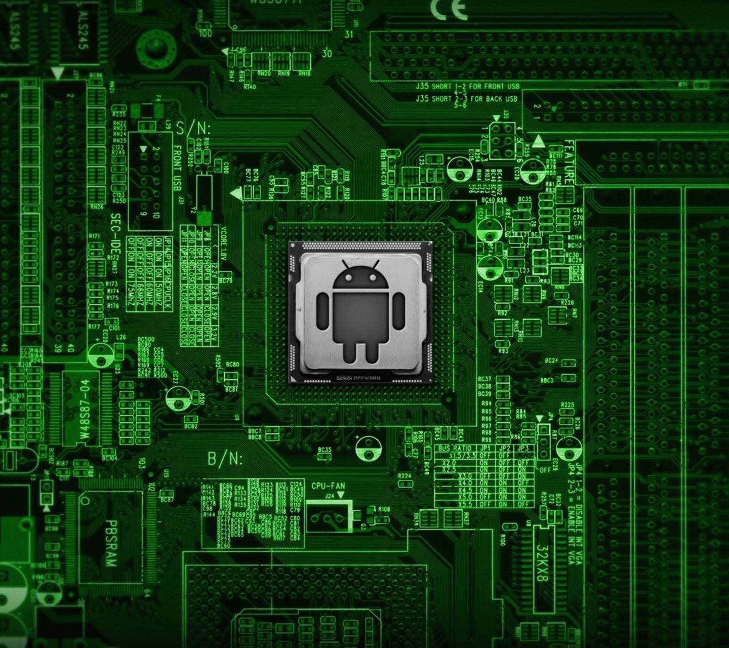 Android Chip Wallpaper