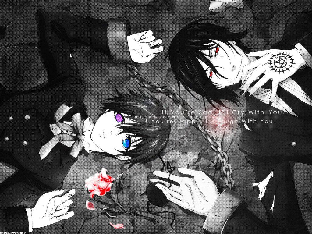 Ciel and Sebastian Wallpaper Free Ciel and Sebastian