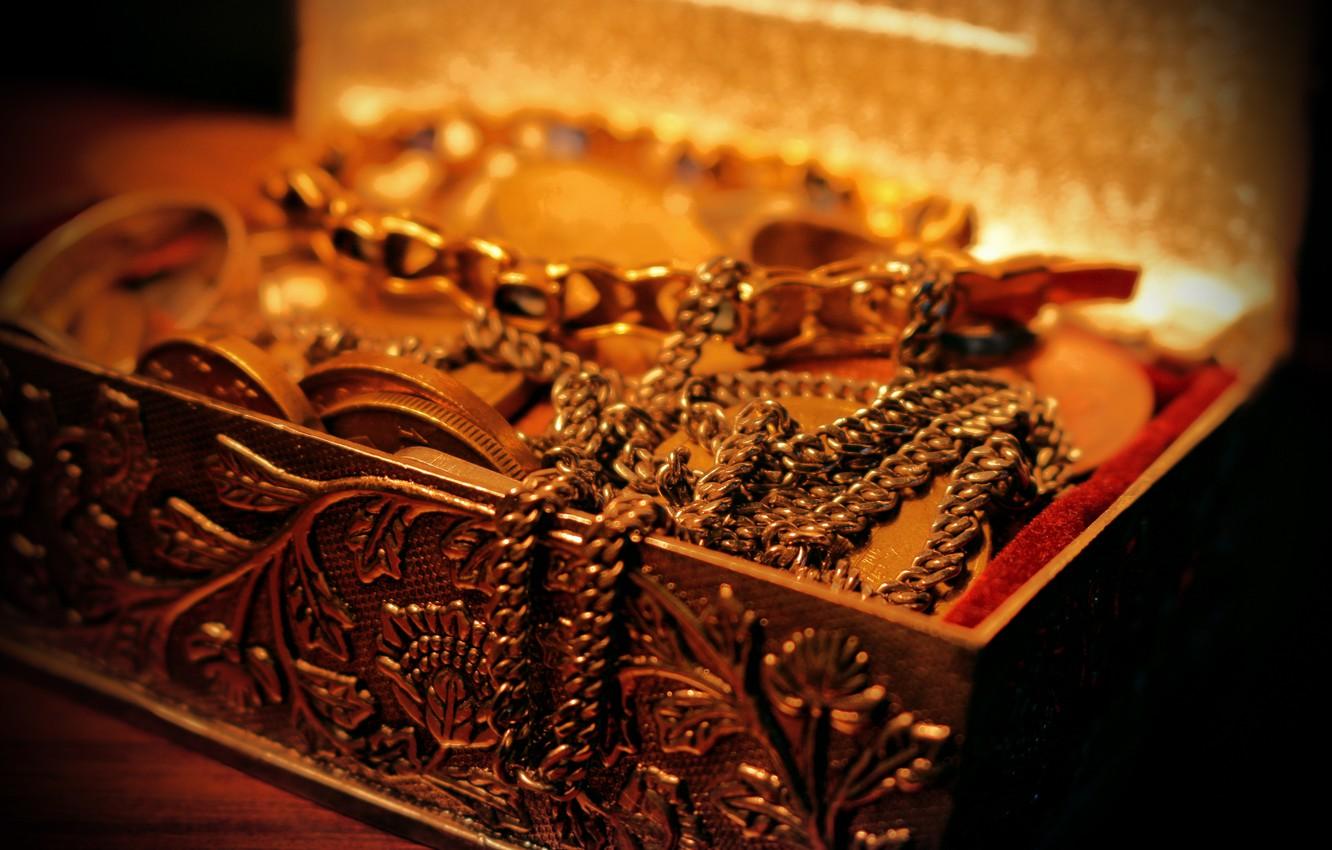 Wallpaper gold, money, ring, gold, chain, treasure, wealth, money, treasure image for desktop, section макро