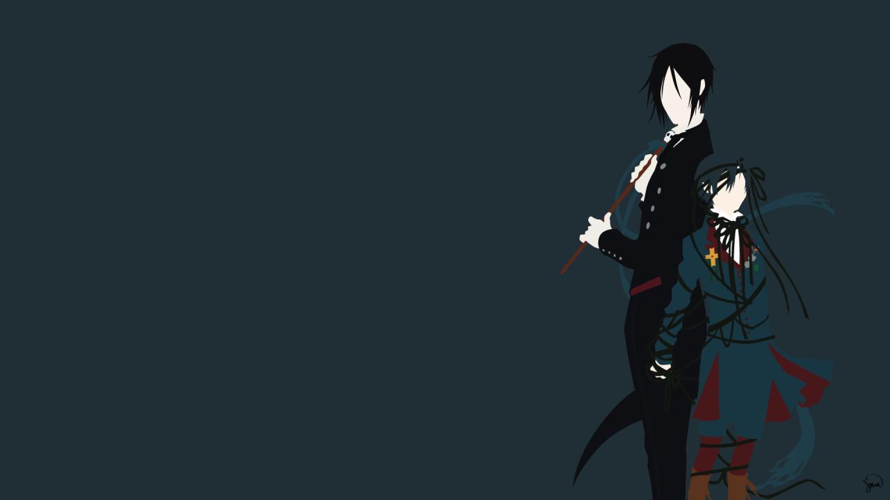Black Butler Wallpaper Ciel And Sebastian image in Collection