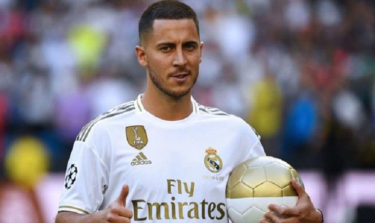 At the recent unveiling of Eden Hazard at the Bernabeu, Real Madrid. Madrid Fans Want This Former Arsenal Target Next, Chant Name As. Hazard Real Madrid Wallpaper