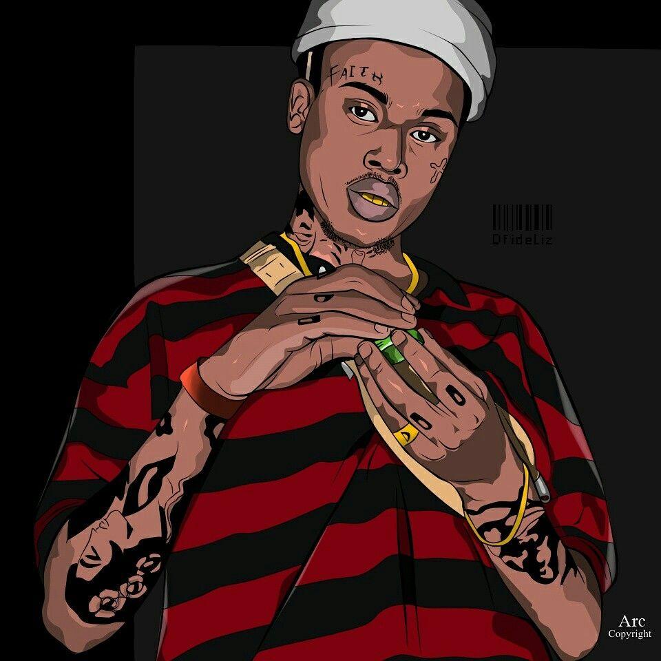 Recayd Dfideliz. Desenhos em 2019. Rap, Hip hop e Beats