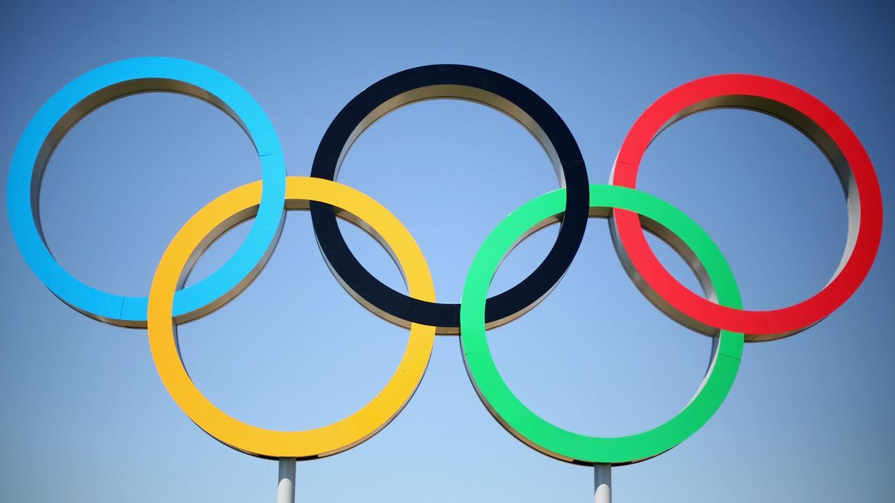 Group of Wallpaper Olympic Games Rings