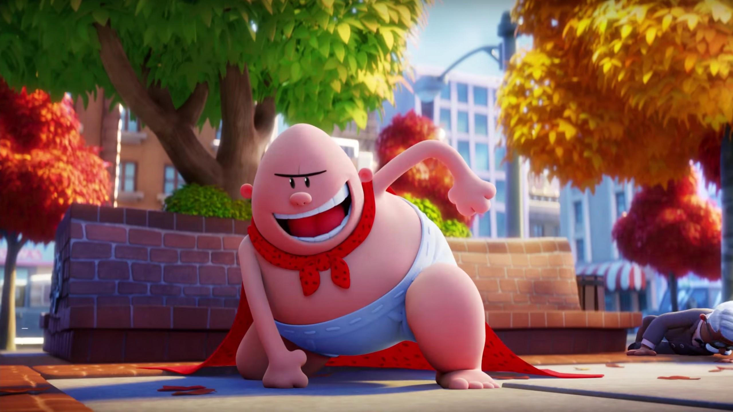 Wallpaper Captain Underpants, The First Epic Movie, best animation