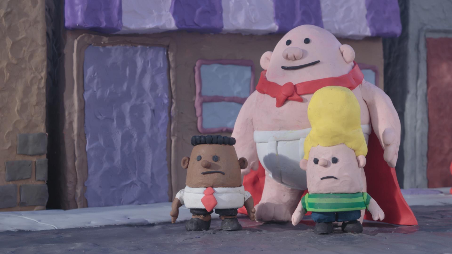 Captain Underpants Netflix Series Clip Plays with Animation Styles