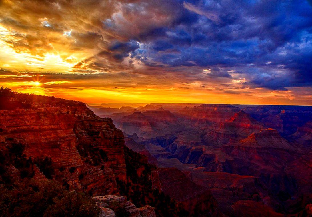 The Grand Canyon Sunset HD Wallpaper