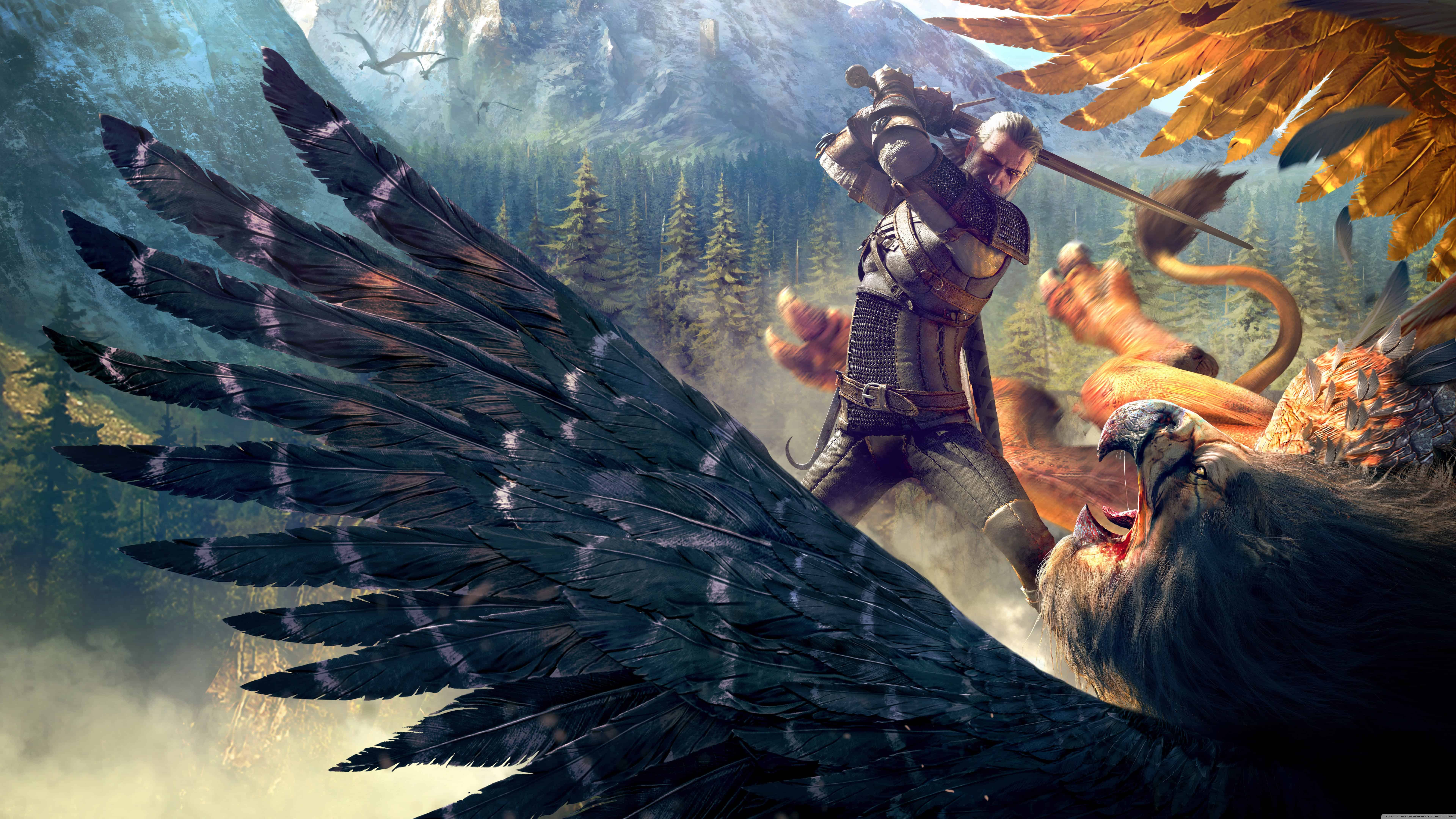 4k Witcher 3 Wallpapers Wallpaper Cave