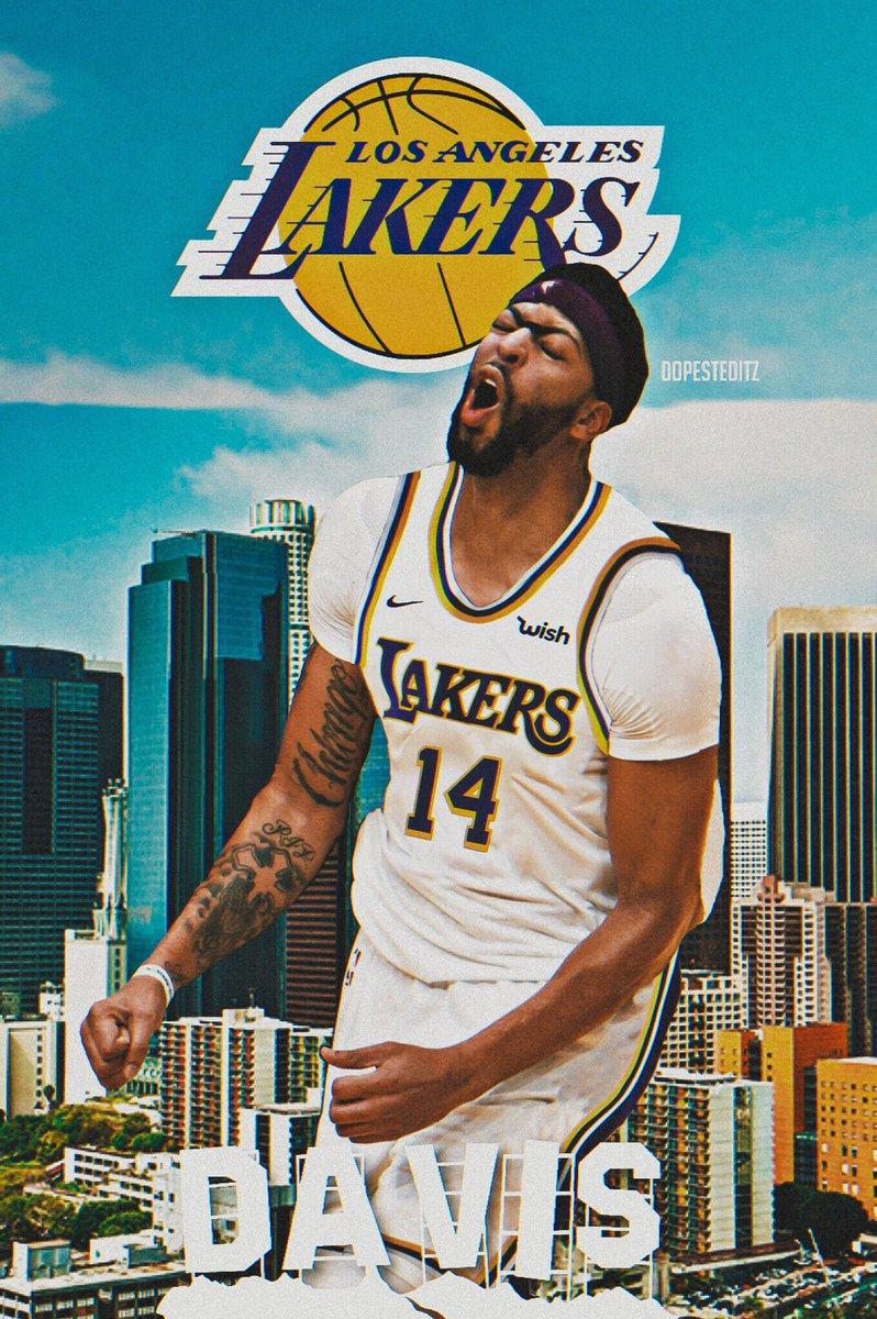 Anthony Davis Lakers Wallpapers  Wallpaper Cave