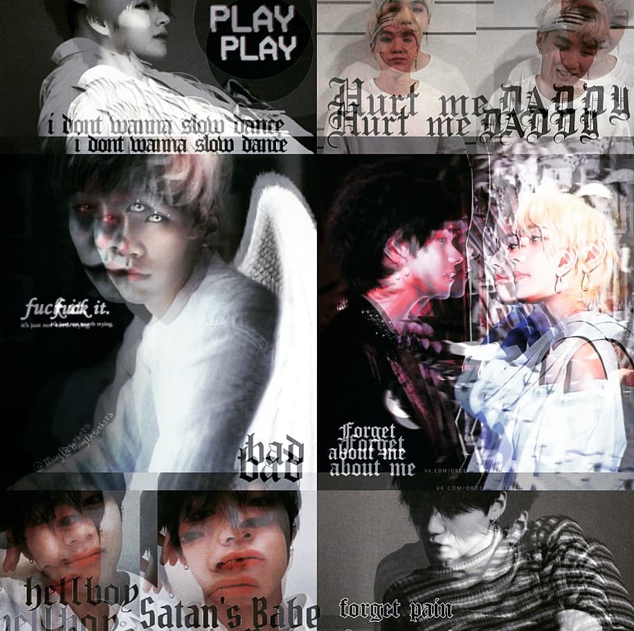 image tagged with #btsiconscouple on instagram