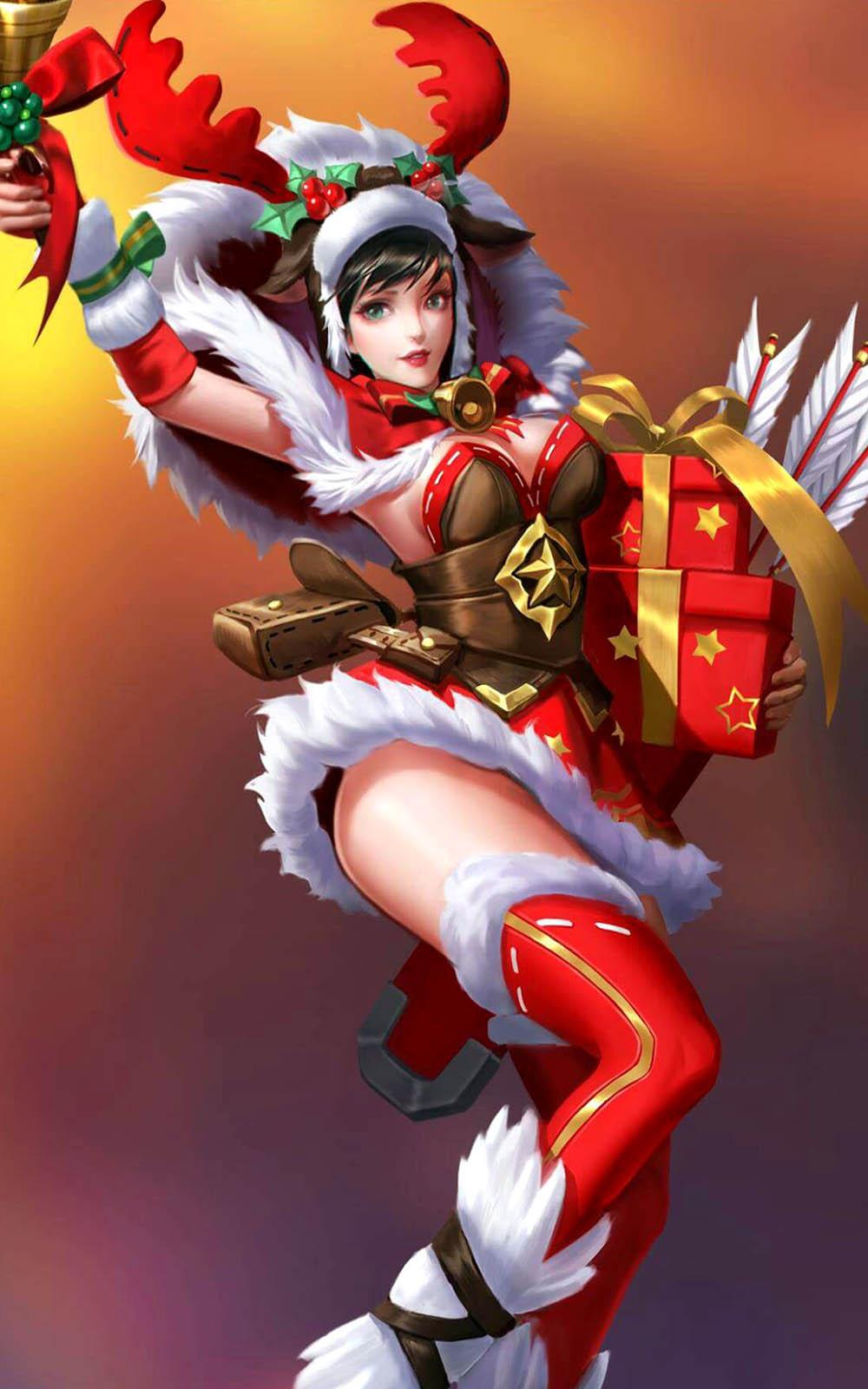 Download Christmas Cheer Miya Mobile Legends Free Pure 4K
