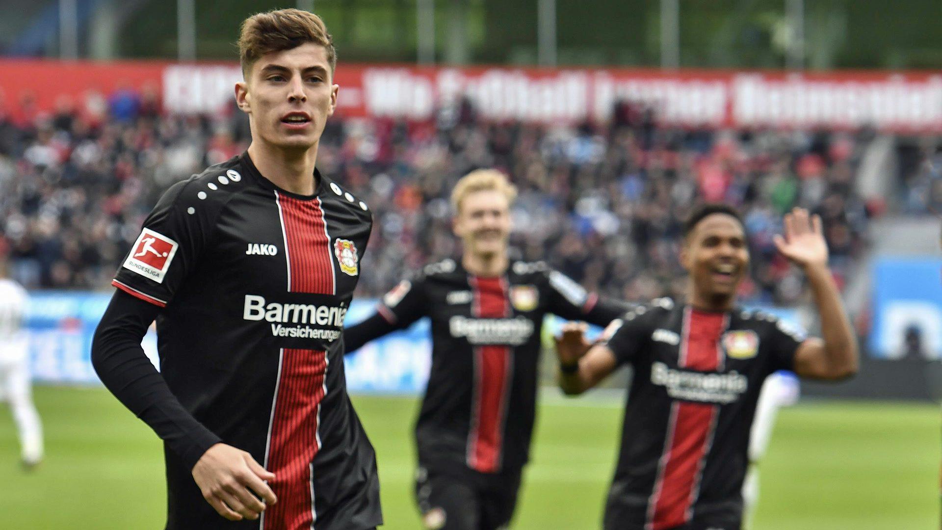 Bundesliga. Kai Havertz on target again as Bayer Leverkusen smash