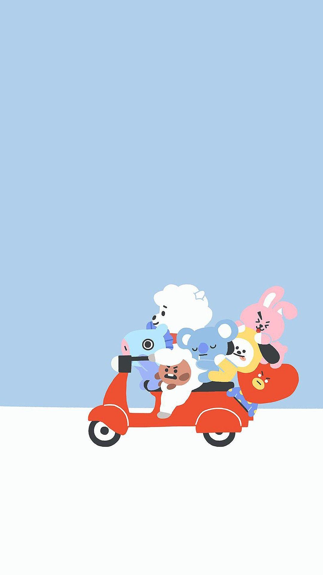 Collection of Bt21 Wallpaper (image in Collection)