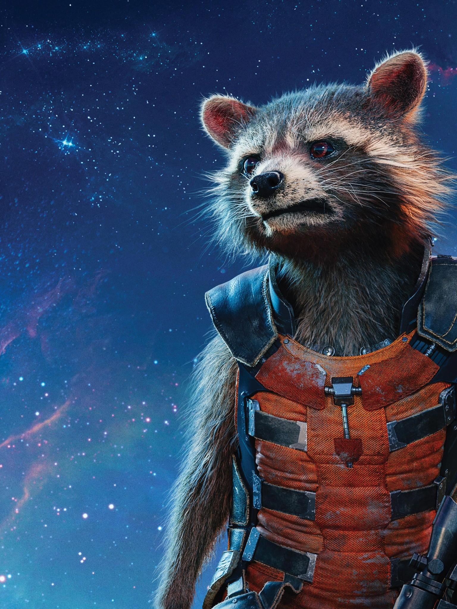 Wallpaper Rocket Raccoon, Guardians of the Galaxy Vol 5K, Movies