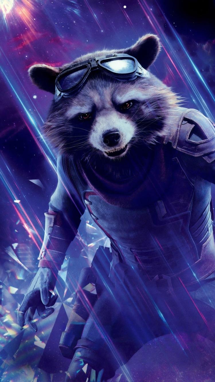 Rocket Raccoon in Avengers Endgame iPhone iPhone