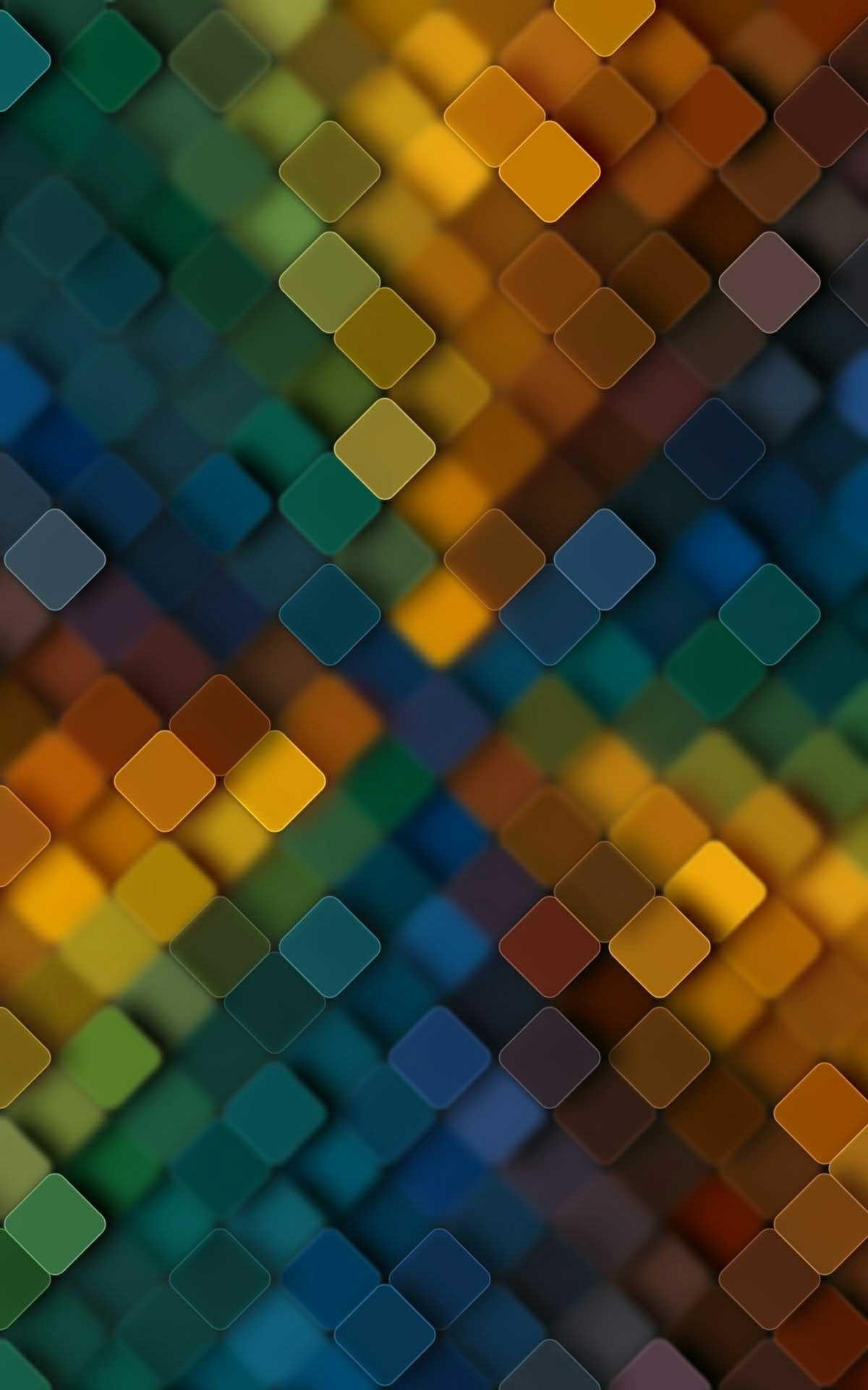 Color Scheme Block Wallpaper. *Abstract and Geometric Wallpaper