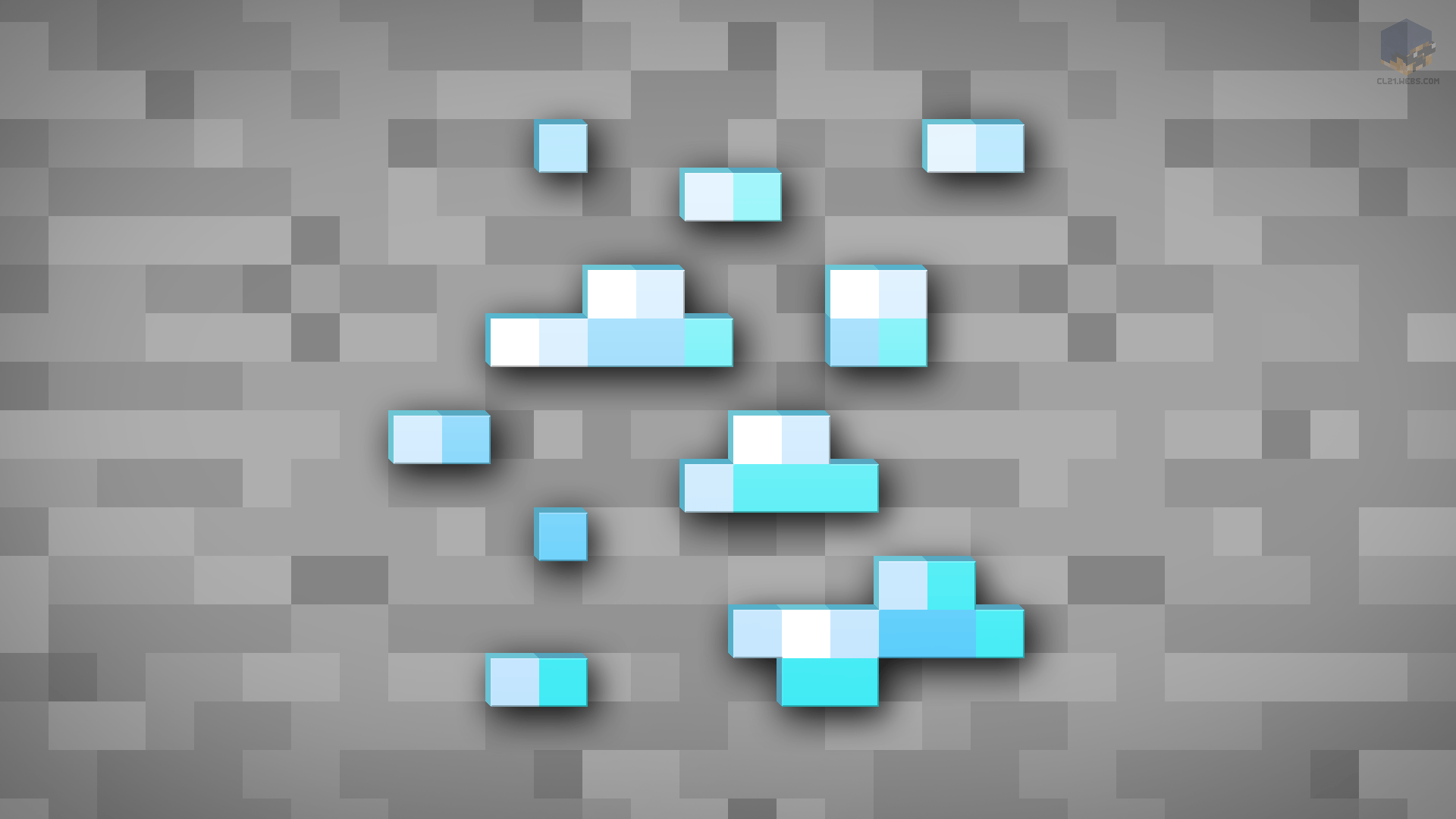 Minecraft Diamond Block Wallpaper