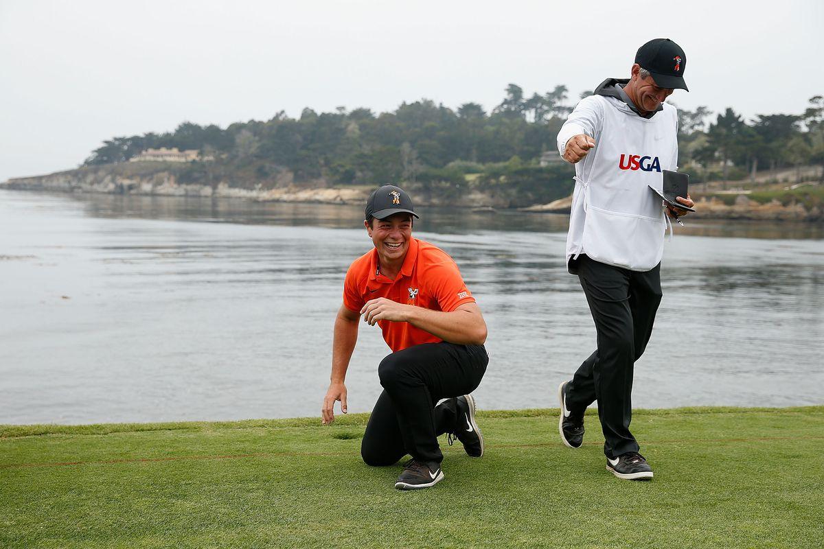 Viktor Hovland wins U.S. Amateur Tournament Ride For Free