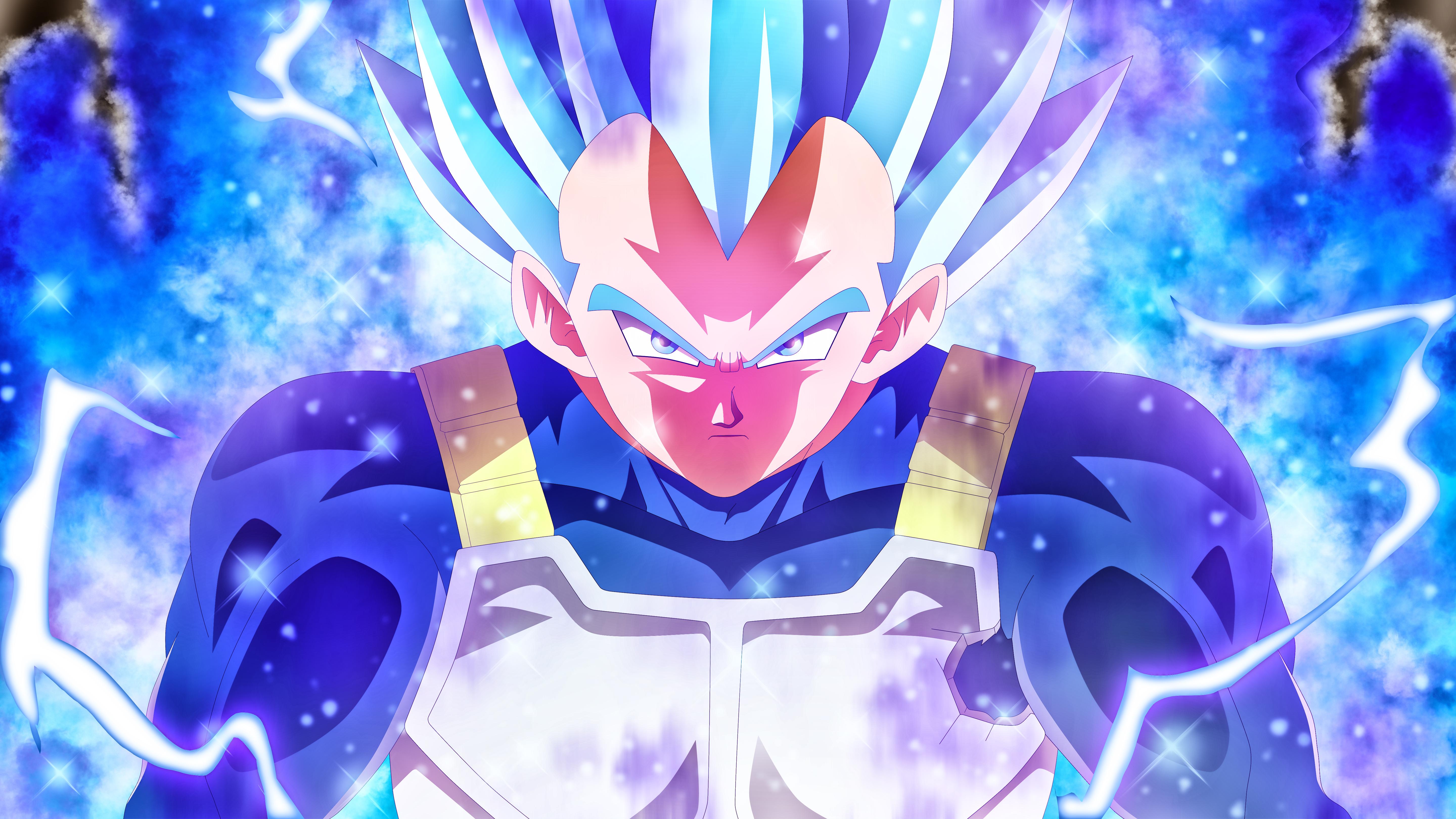 Vegeta Wallpaper 4K, Dragon Ball Z, Anime series