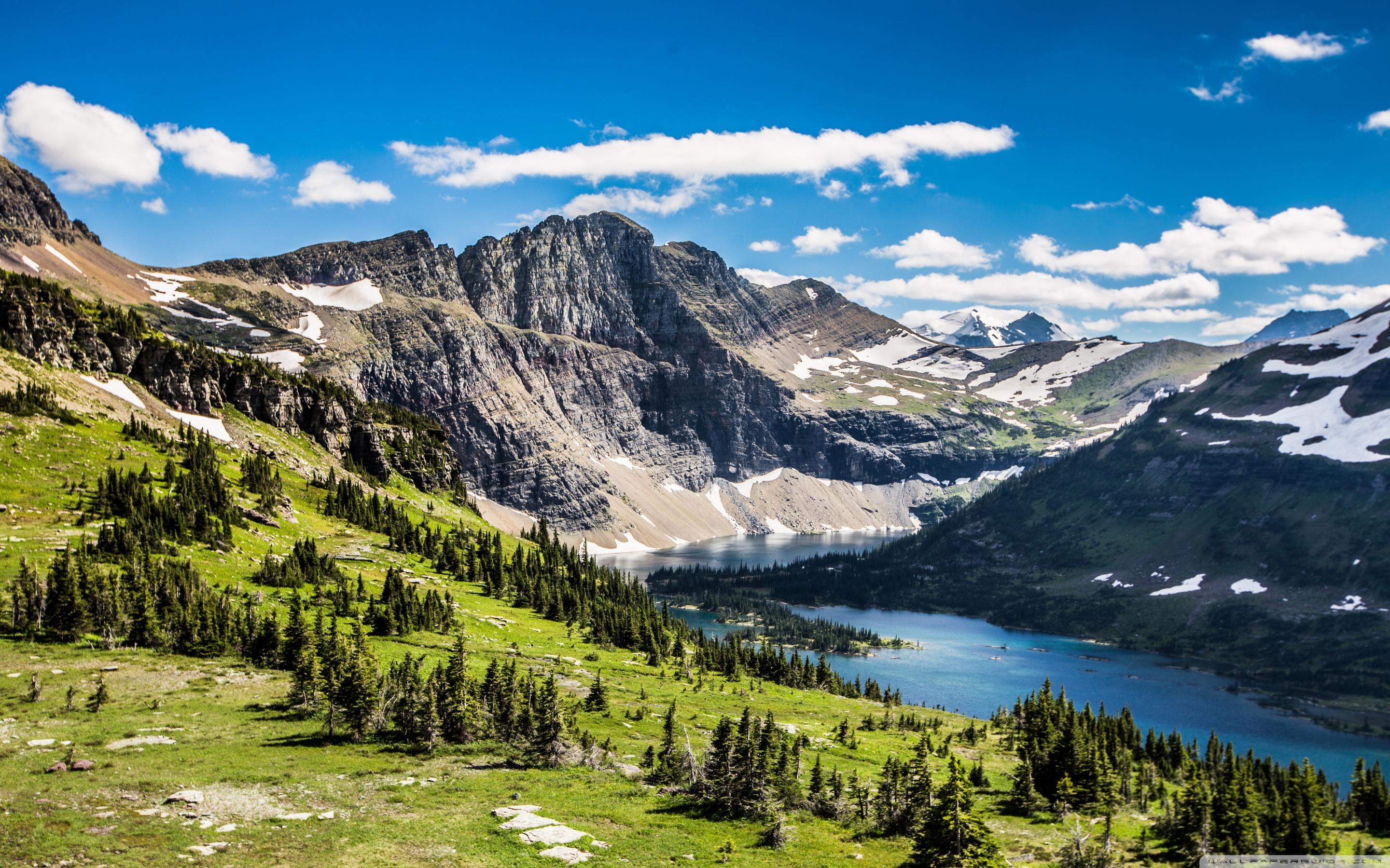 Hidden Lake Glacier National Park Montana ❤ 4K HD Desktop Wallpaper