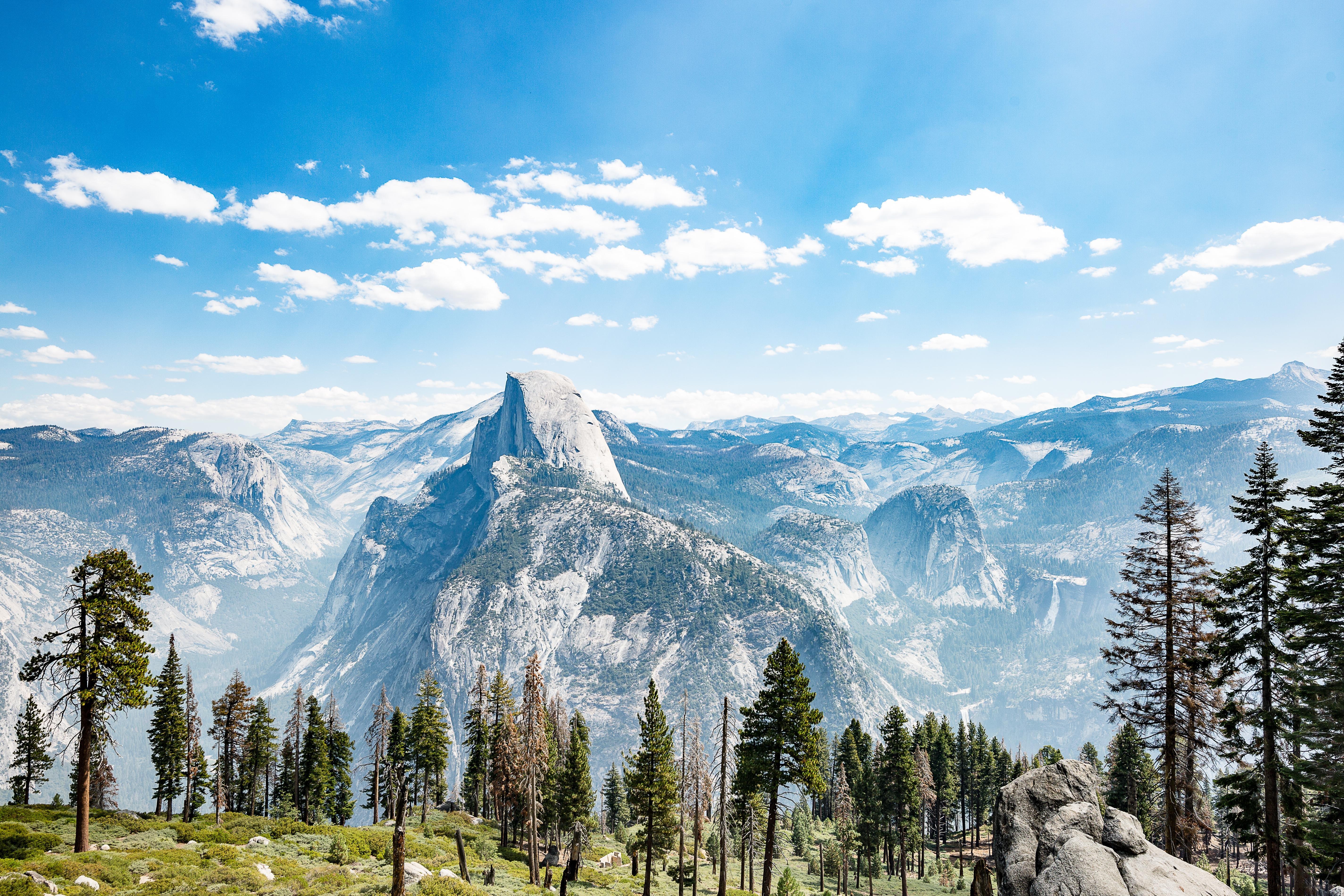 The Best View of Yosemite National Park 4K wallpaper