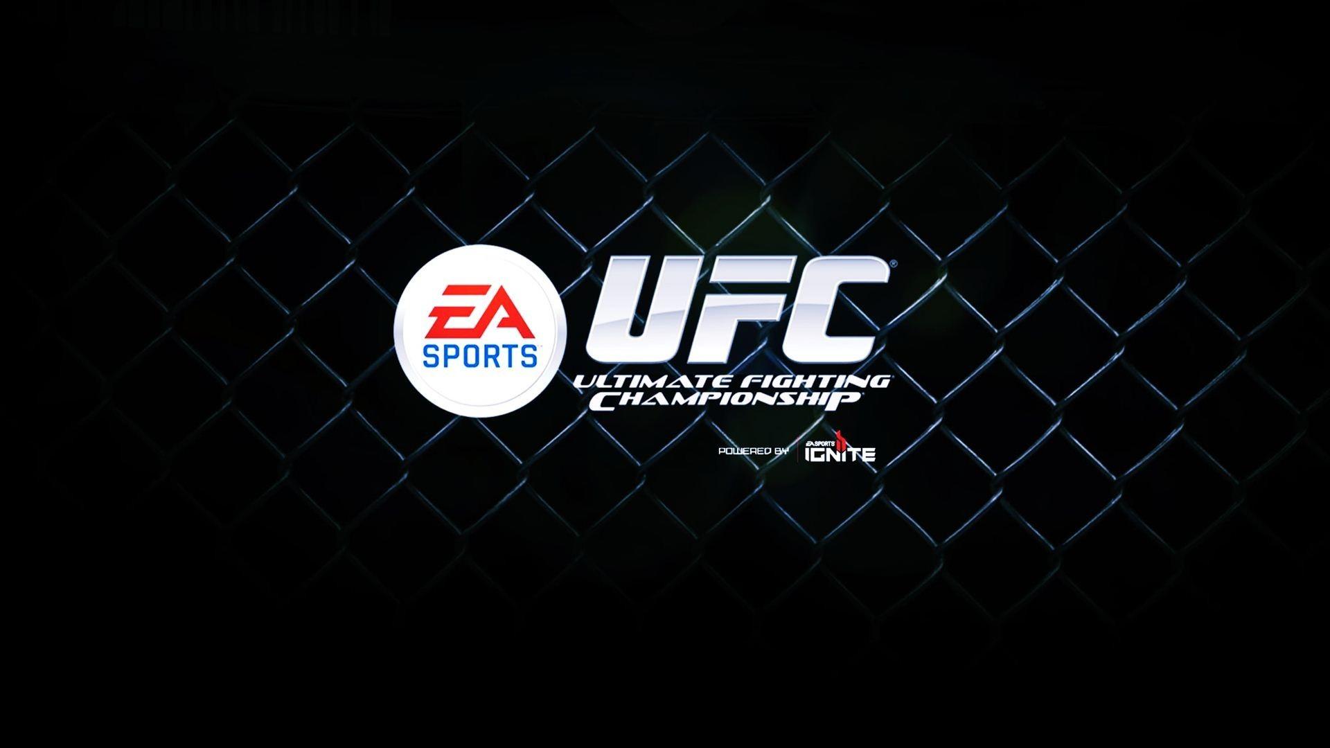 UFC EA Game Logo Wallpaper 65630 1920x1080px