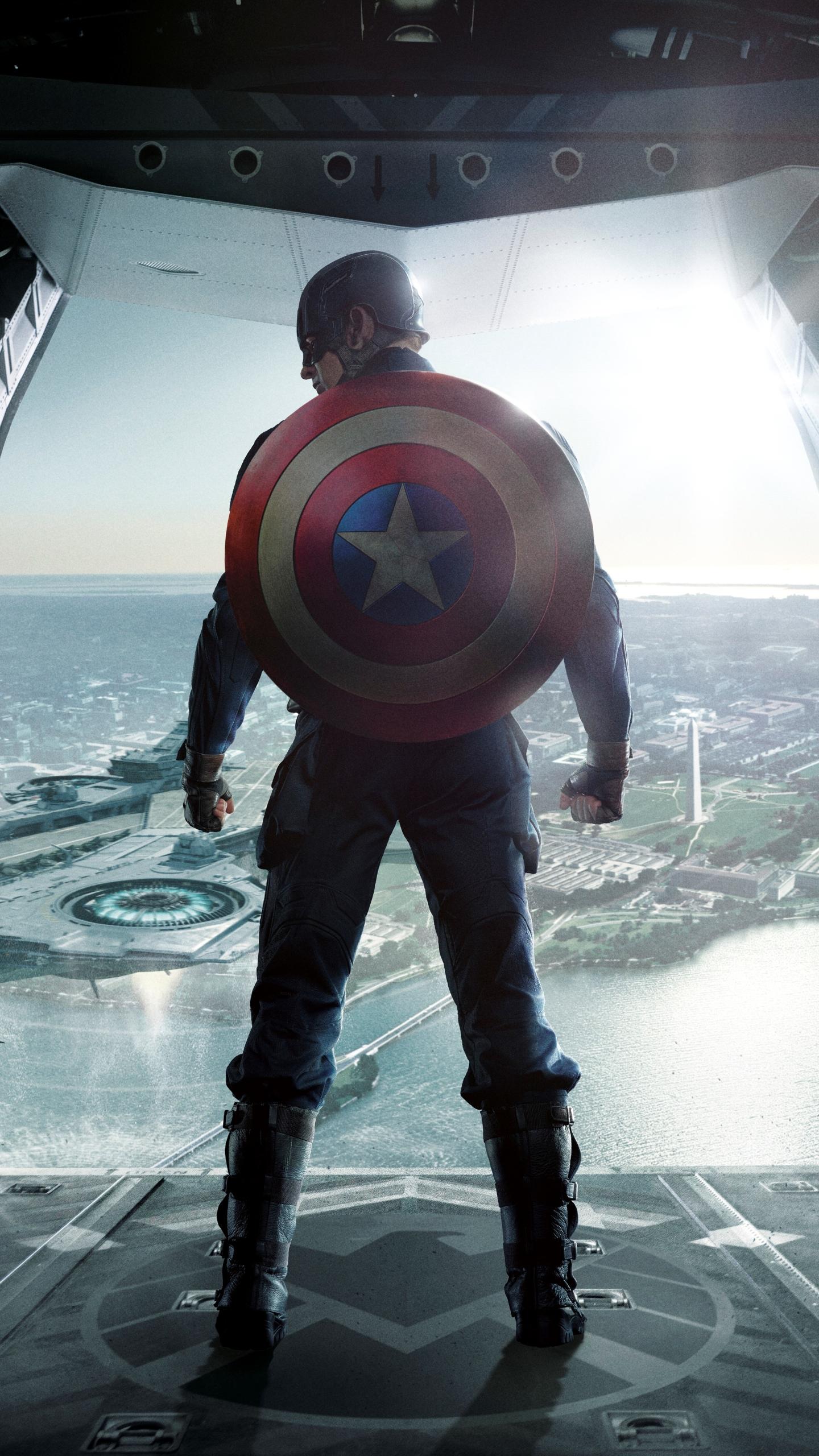 Movie Captain America: The Winter Soldier (1440x2560)