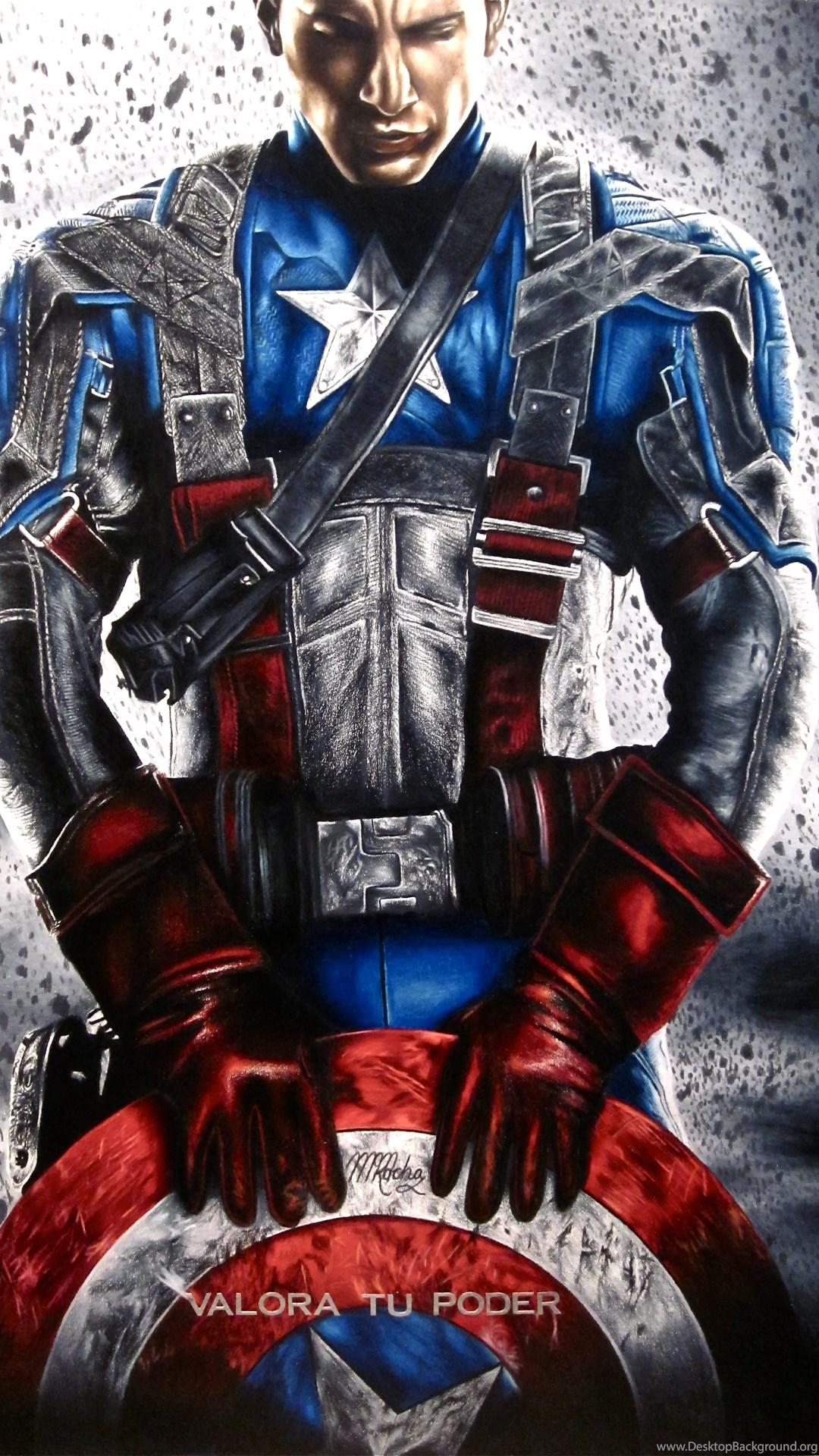 Captain America Phone Wallpapers - Wallpaper Cave