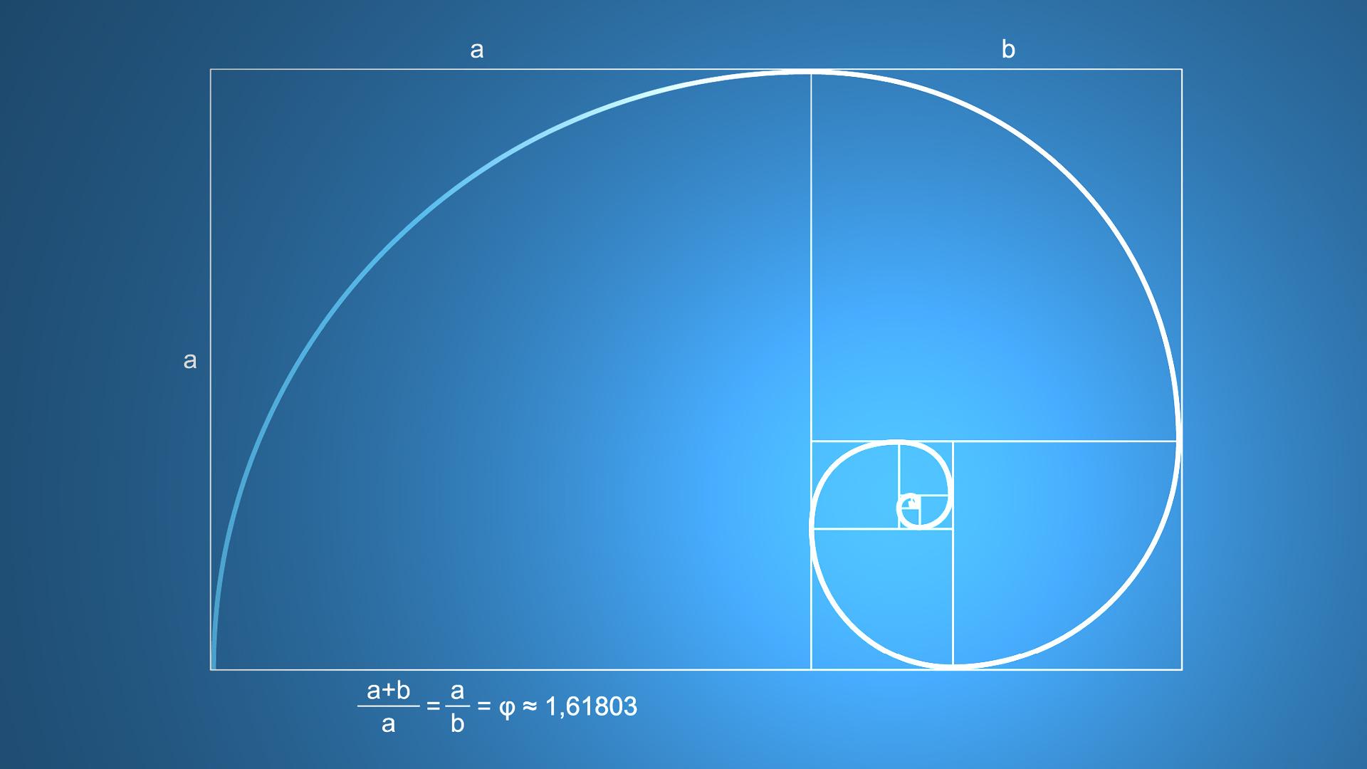 Golden ratio / Fibonacci Sequence [1920×1080]