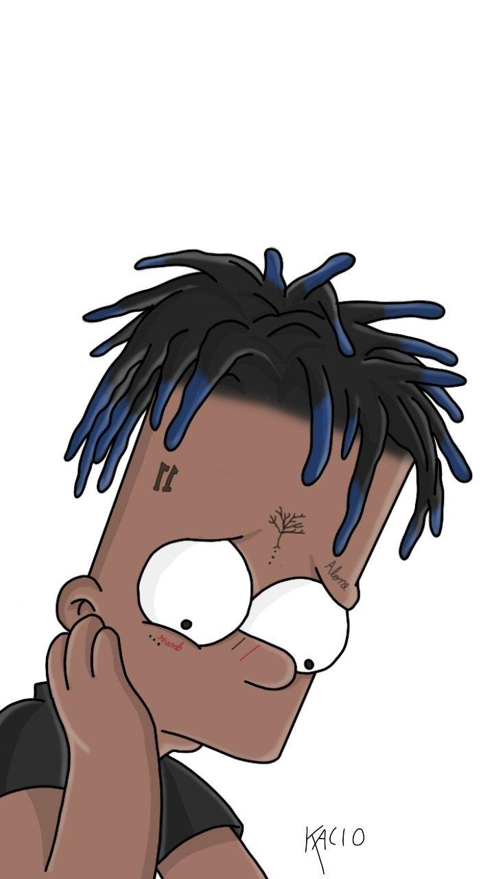 foto de perfil de bart simpson triste