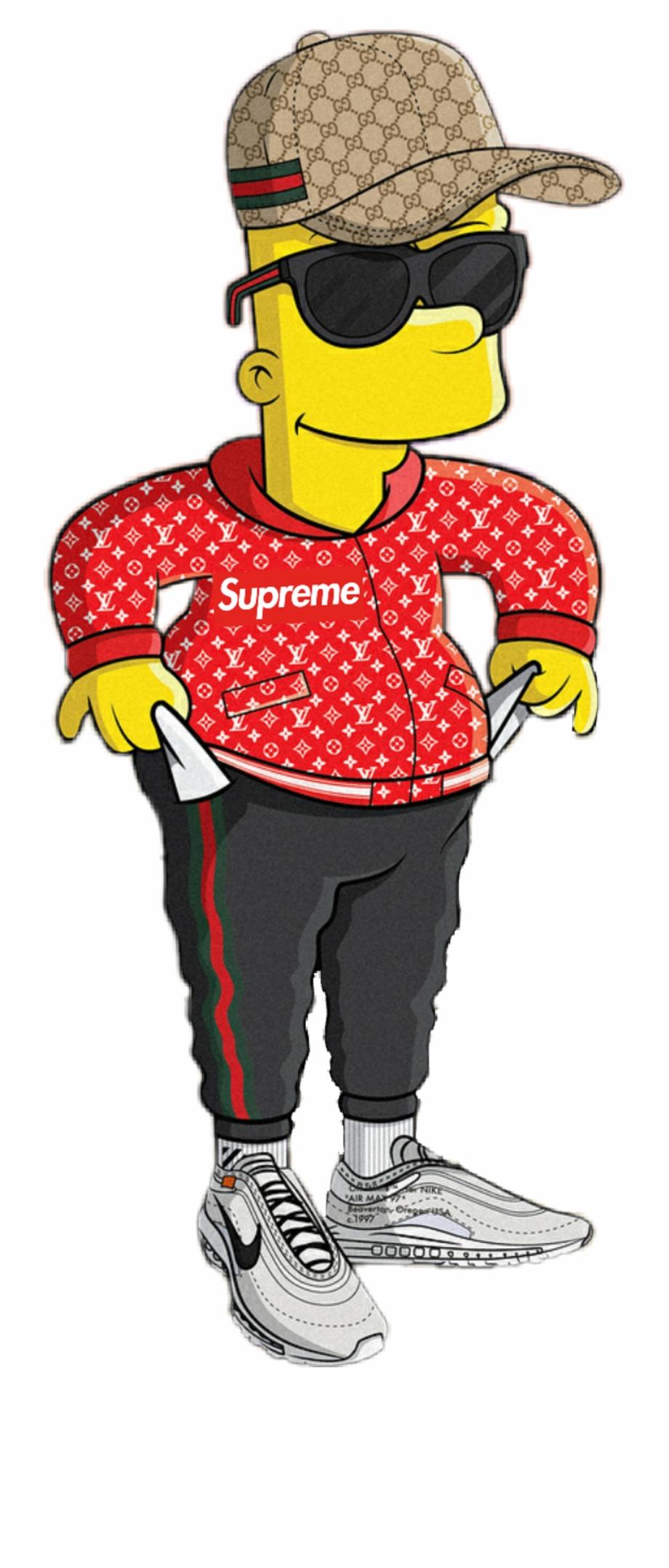 Bart Simpson Supreme Wallpapers - Wallpaper Cave