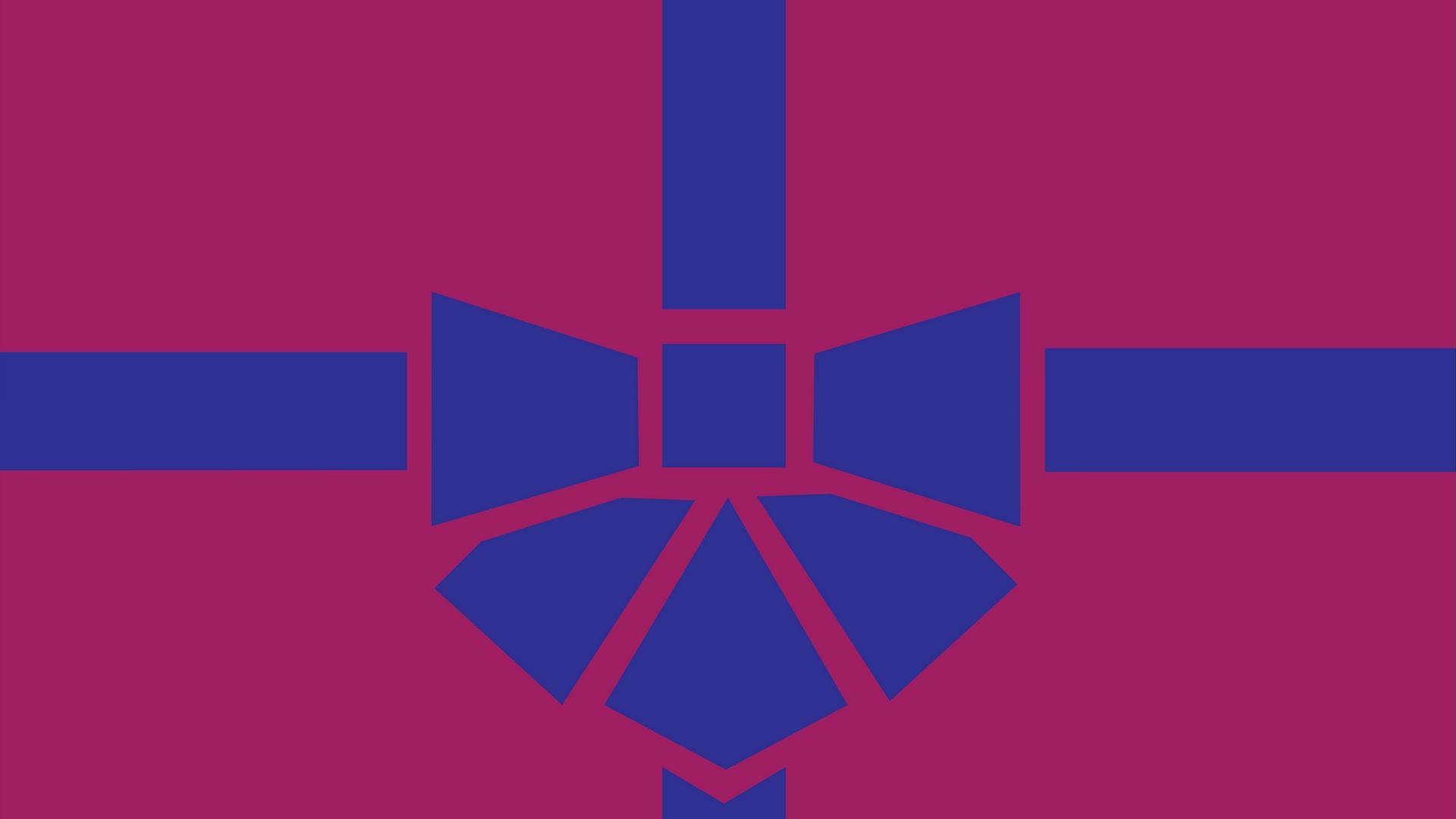 Download wallpaper 1920x1080 gift, box, ribbon, bow, minimalism