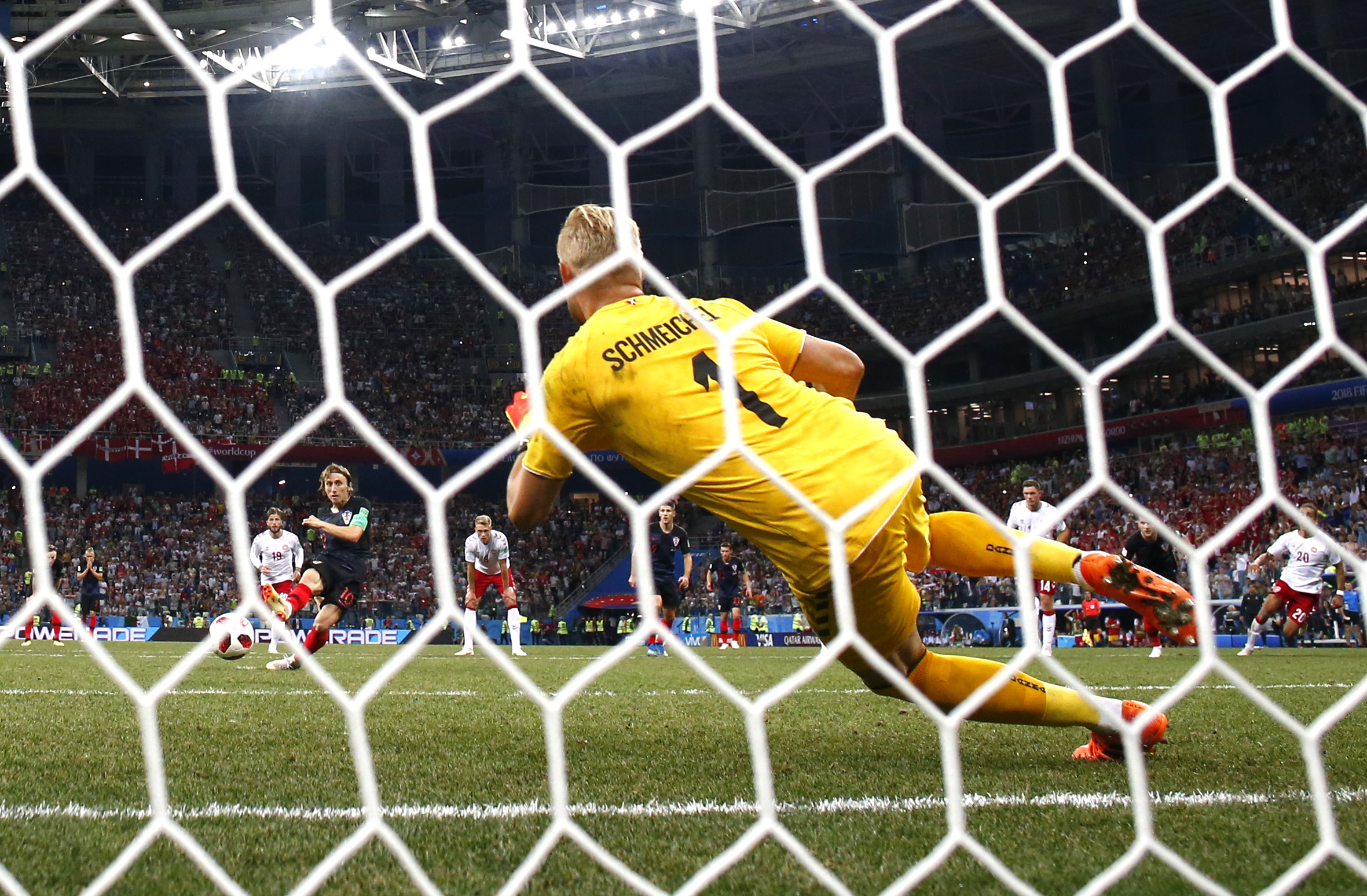 Schmeichel shows he's just like his dad but World Cup ends in heartbreak