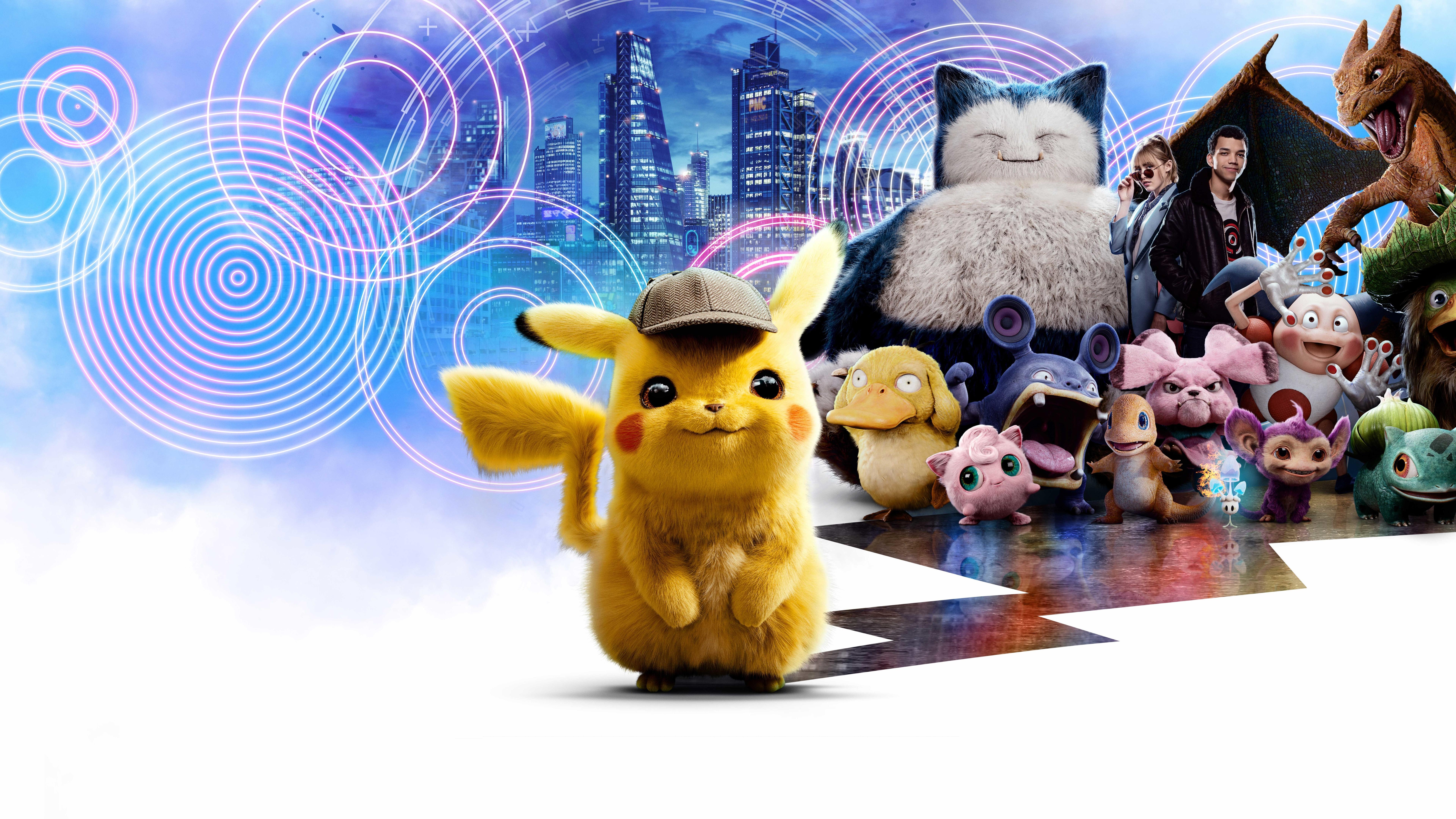 Poster Of Pokemon Detective Pikachu 8K Wallpaper, HD