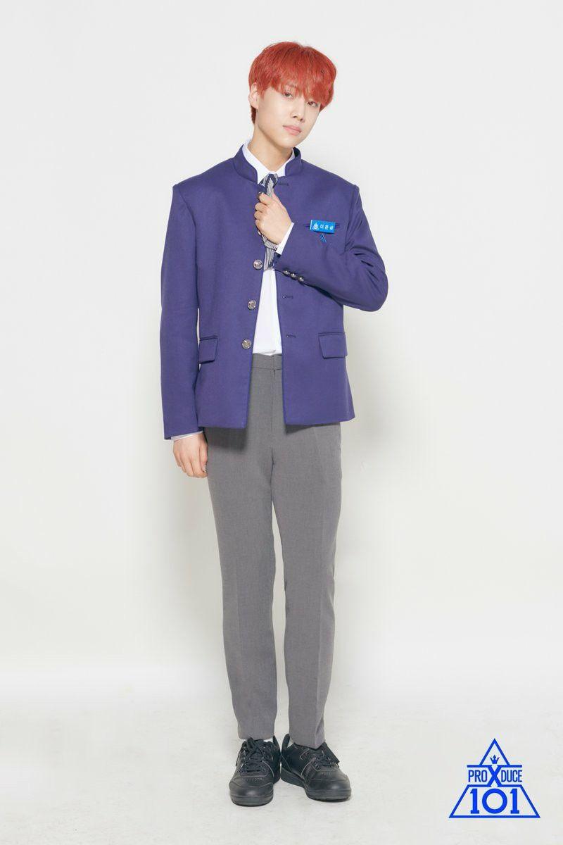 Lee Eun Sang. Produce X 101 in 2019